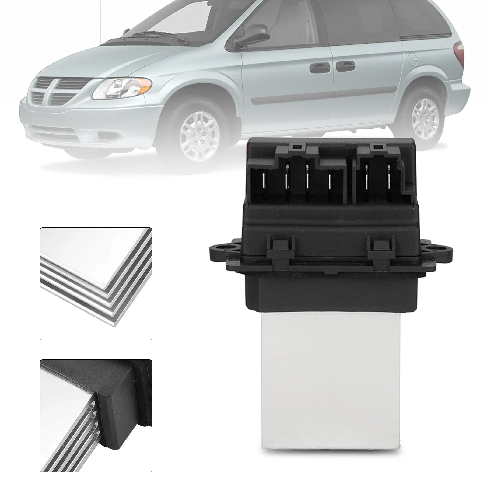 Résistance de moteur de ventilateur de chauffage 4885482AC pour Jeep Grand Cherokee 2005-2008