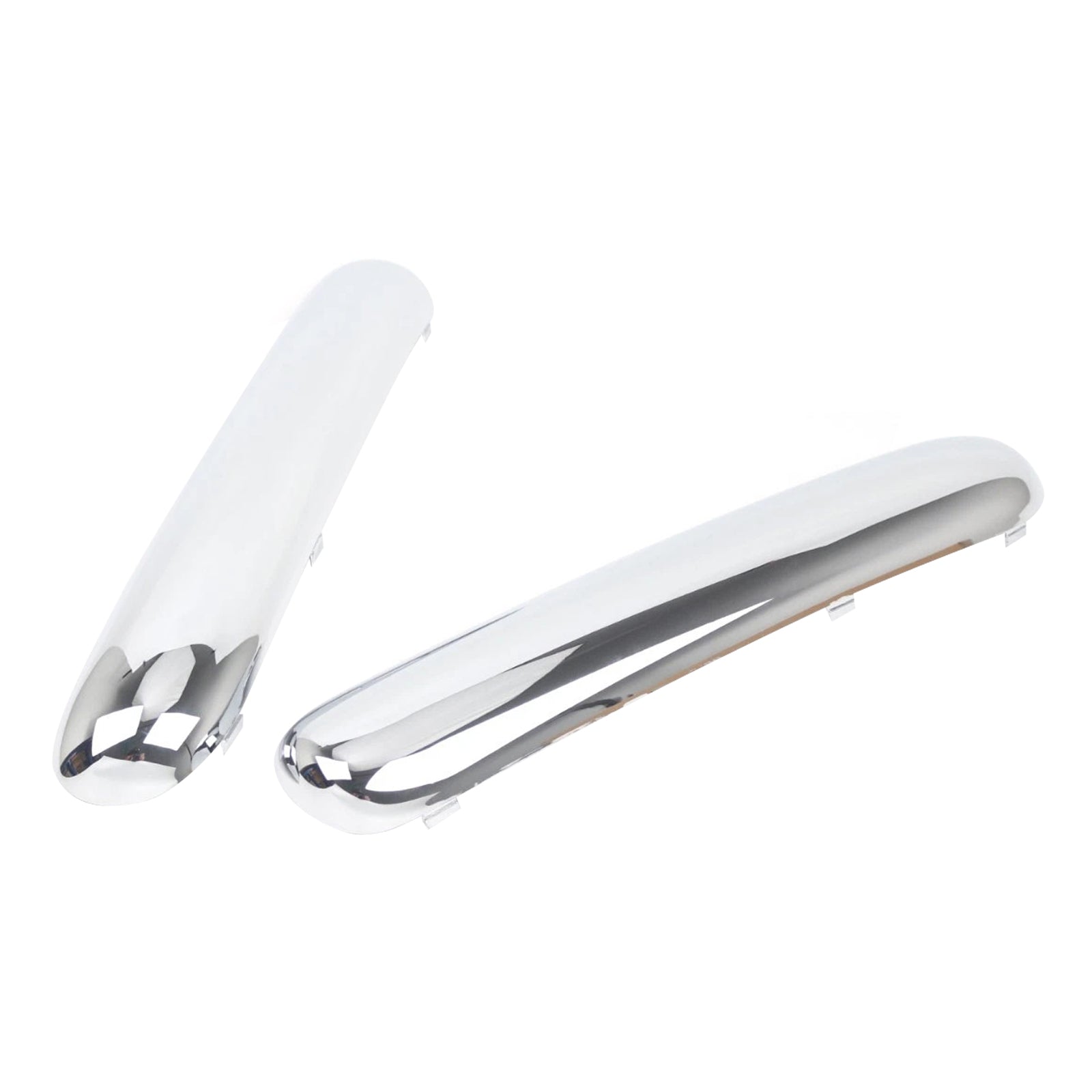 Paire de garnitures chromées pour pare-chocs avant pour Mini One Cooper R50/R52/R53 (2001-2004)