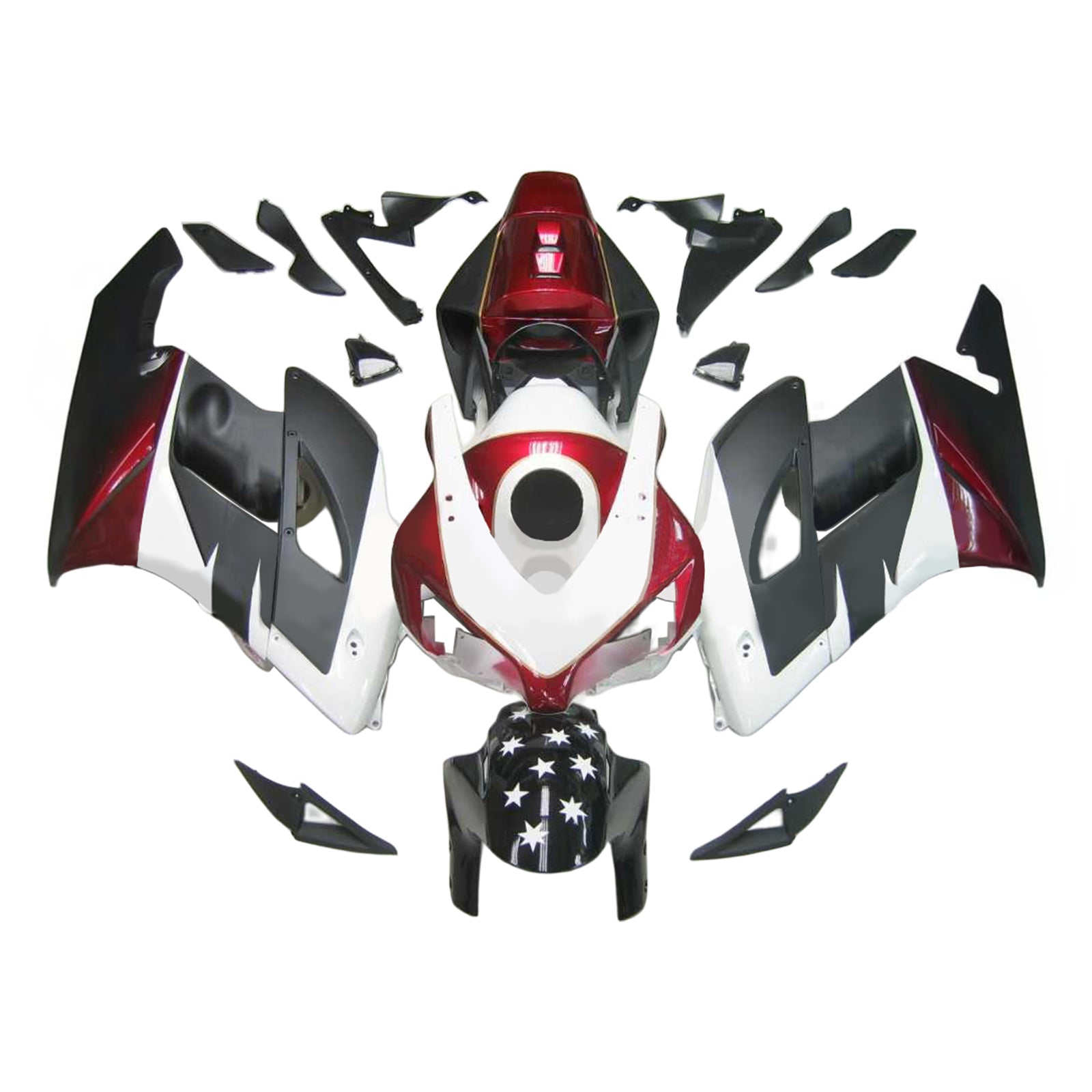 Kit de carénage par injection, carrosserie en plastique ABS pour Honda CBR1000RR 2004-2005