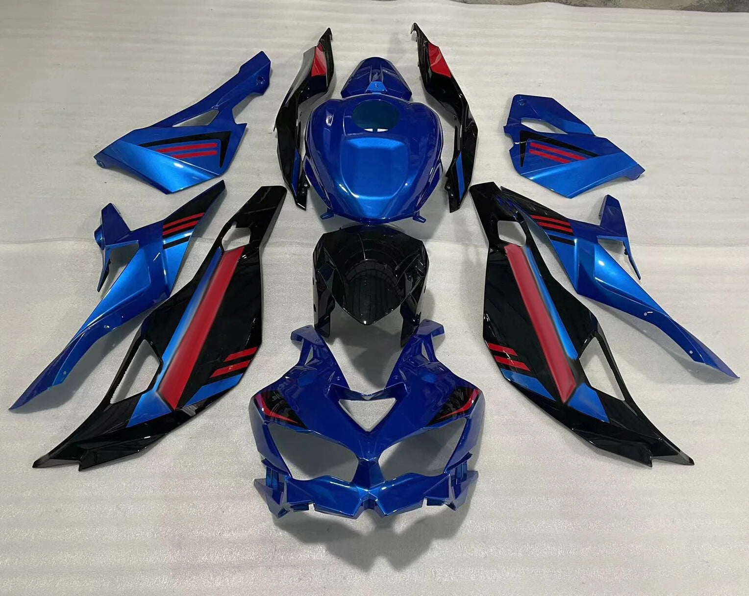 Kit de carénage injecté pour Kawasaki Ninja ZX-25R ZX-4R ZX-4RR 2019-2026