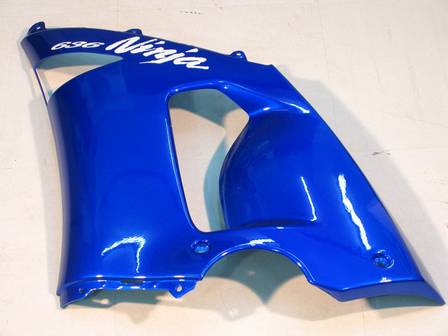 2005-2006 KAWASAKI ZX6R 636 Kit de carenado de inyección de carrocería de plástico Abs