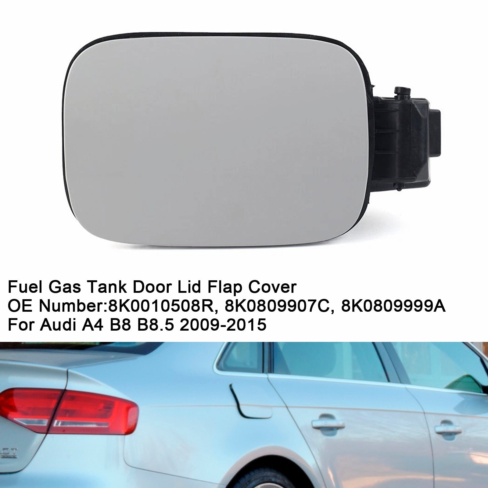 Couvercle de réservoir de carburant 8K0010508R pour Audi A4 B8 B8.5 2009-2015