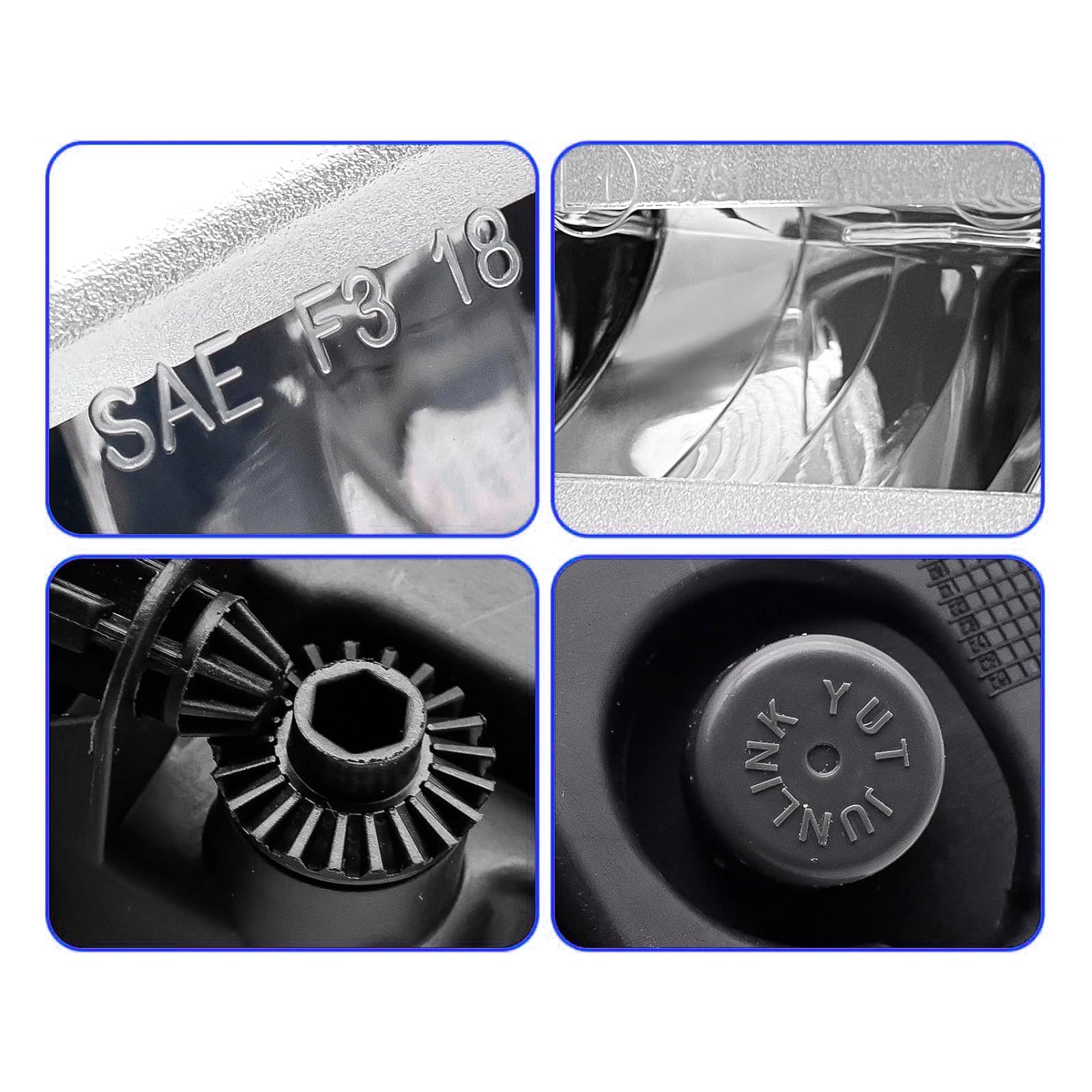 Par de luces antiniebla delantera LED para BMW X5 G05 2018-2022 63177406365