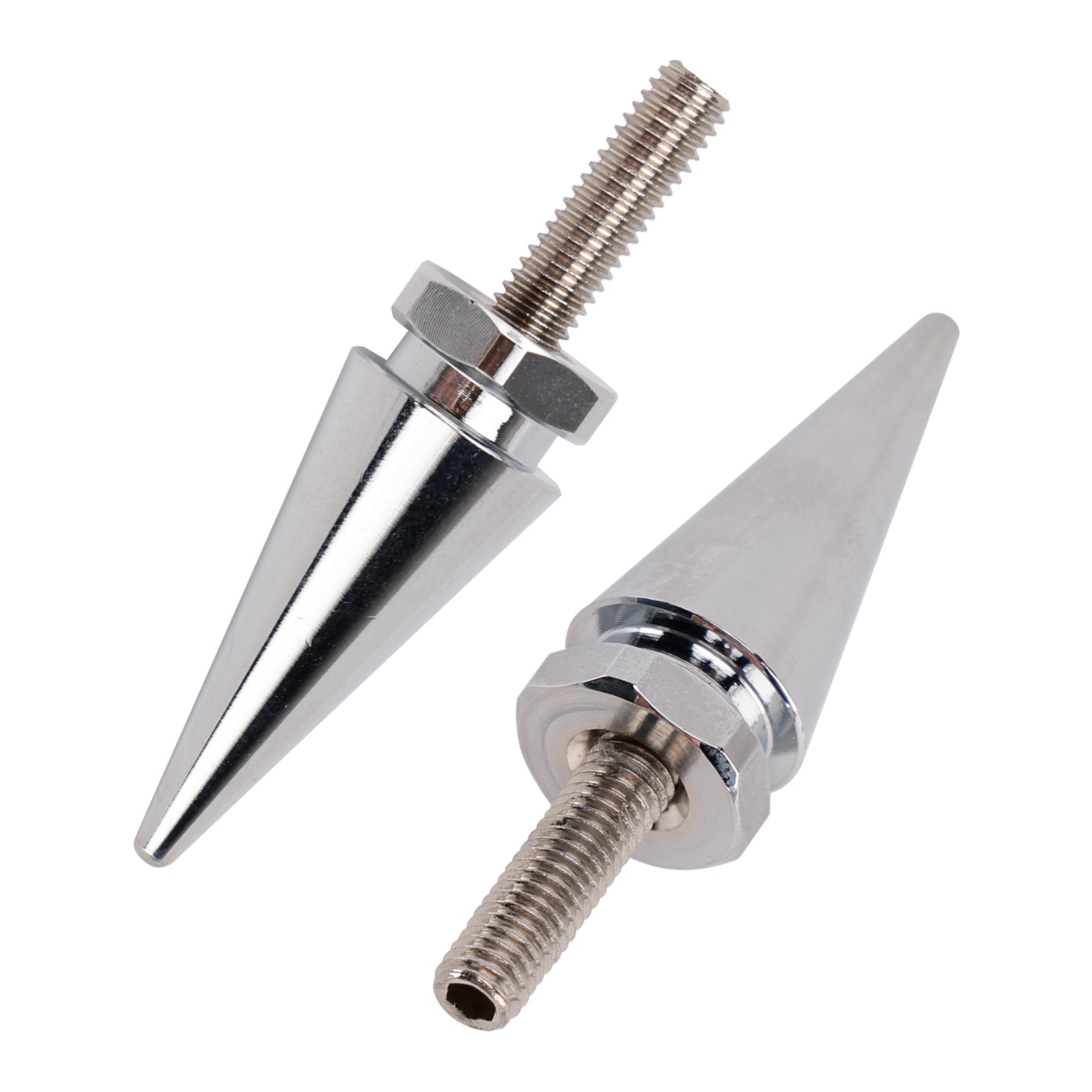 4 Stuks Zilver Spiked Voorruit Kuip Bouten Voor Touring Road Glide 2015-2025