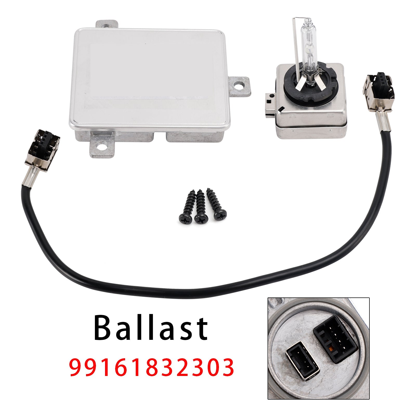 Ballast xénon et module de commande d'ampoule D3S 99161832303 pour Porsche Macan 2015-2018