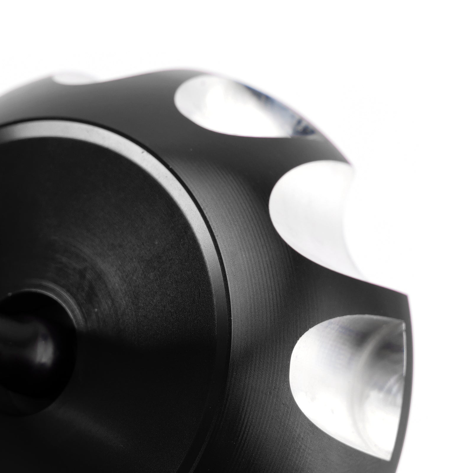 Bouchon de réservoir d'essence en aluminium avec évent, noir, pour Yamaha TTR250, YZ 125, 250 et WR 250/400/426F