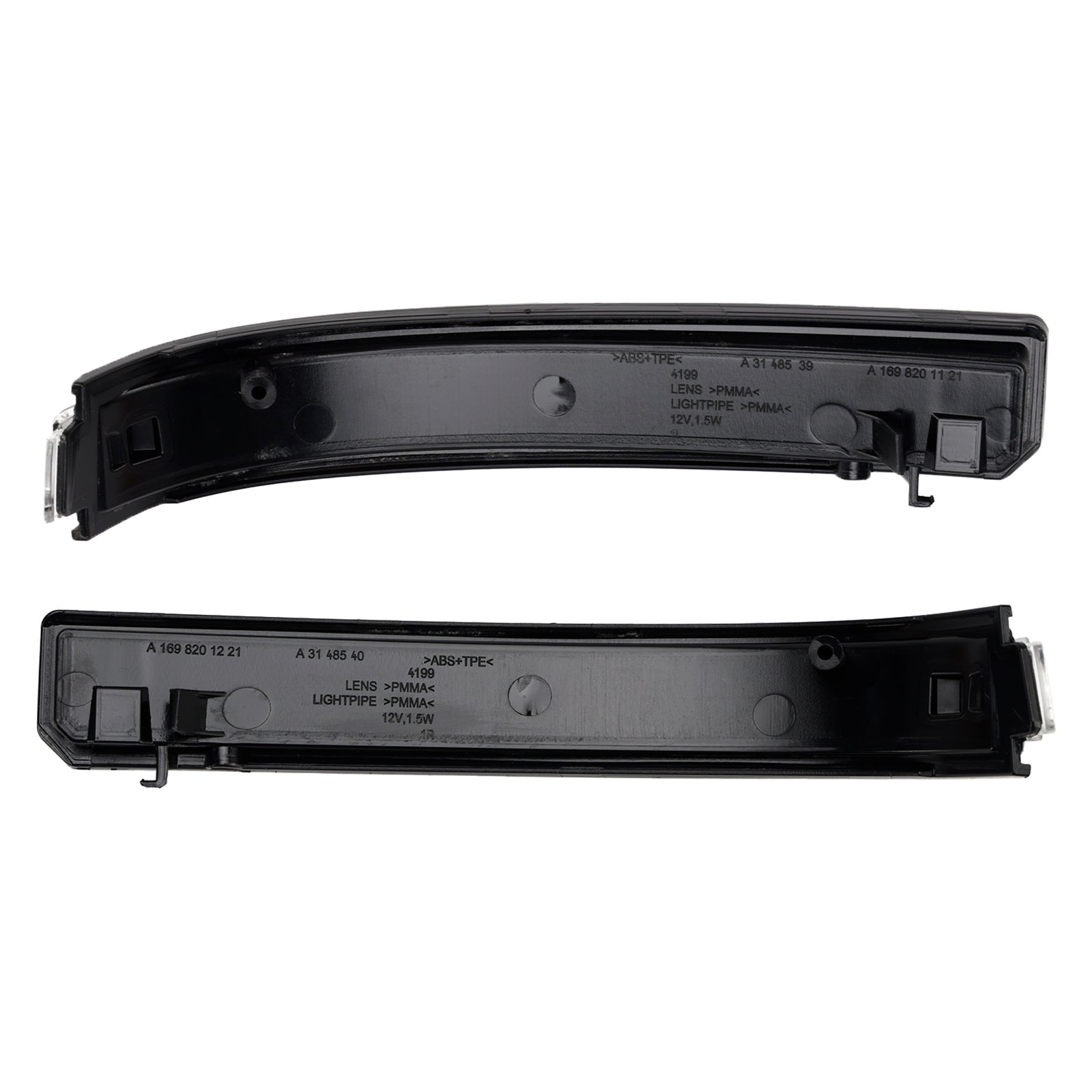 Set van twee richtingaanwijzers in de zijspiegels voor een Mercedes-Benz A-klasse. W169 en Klasse B W245