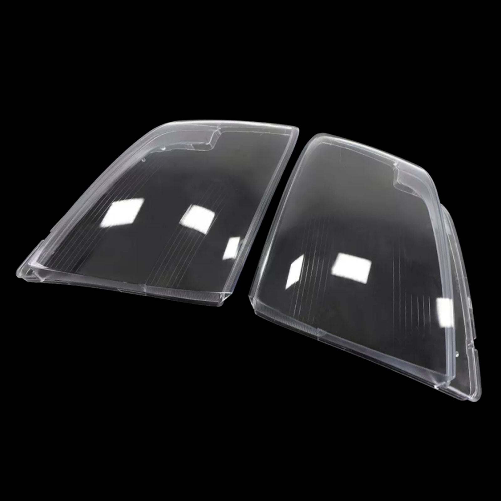 Conjunto de 2 conchas transparentes para los faros delanteros de Cadillac STS 2005-2011