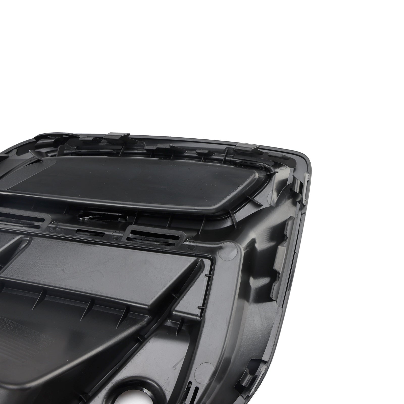 Zwart beveiligingsrooster voor mistlampje vooraan vóór Audi Q5 Sq5 S-Line 2021-2025