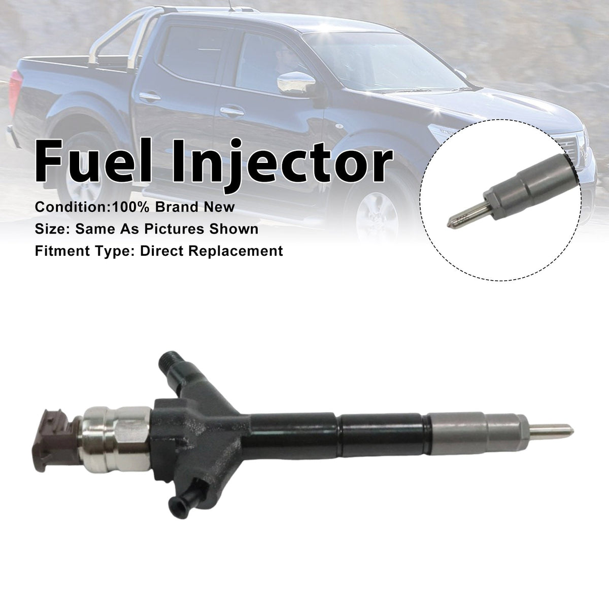 1 injecteur de carburant pour Nissan Navara NP300 295050-1060 16600-3XN0A
