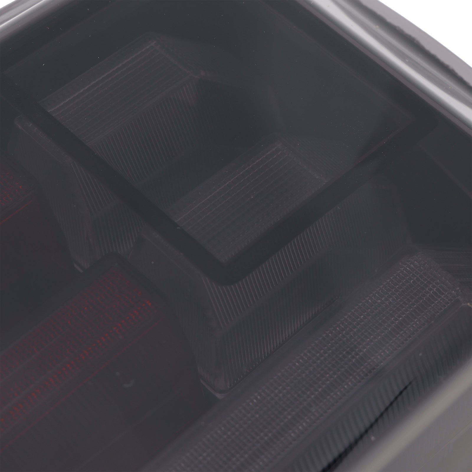 Leve in desne LED zadnje luči za Toyota Tundra (2007-2013), črno ohišje, zatemnjena leča