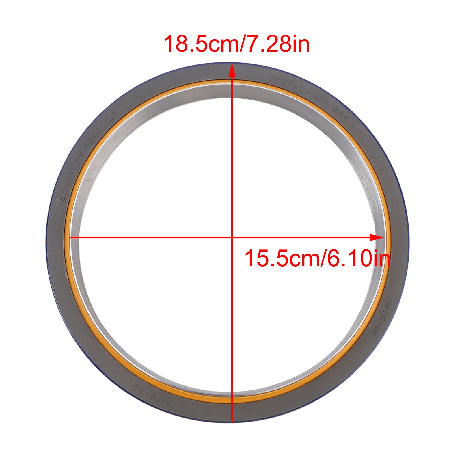 Nivel'taka-kampiakselin öljy 4W0452 Caterpillar 3196 3300 3304 3306 -mallille