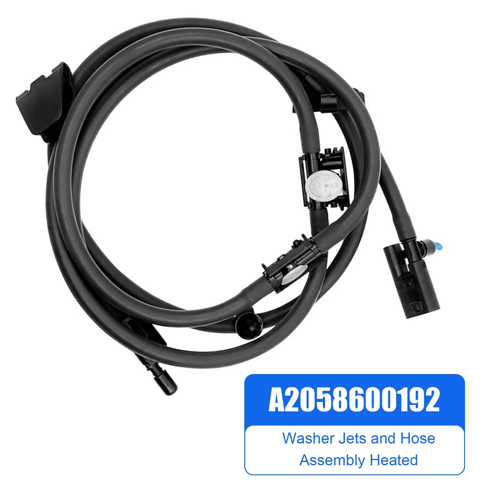 Juego de boquillas y mangueras lavaparabrisas con calefacción para Mercedes-Benz Clase C W205 A2058600192