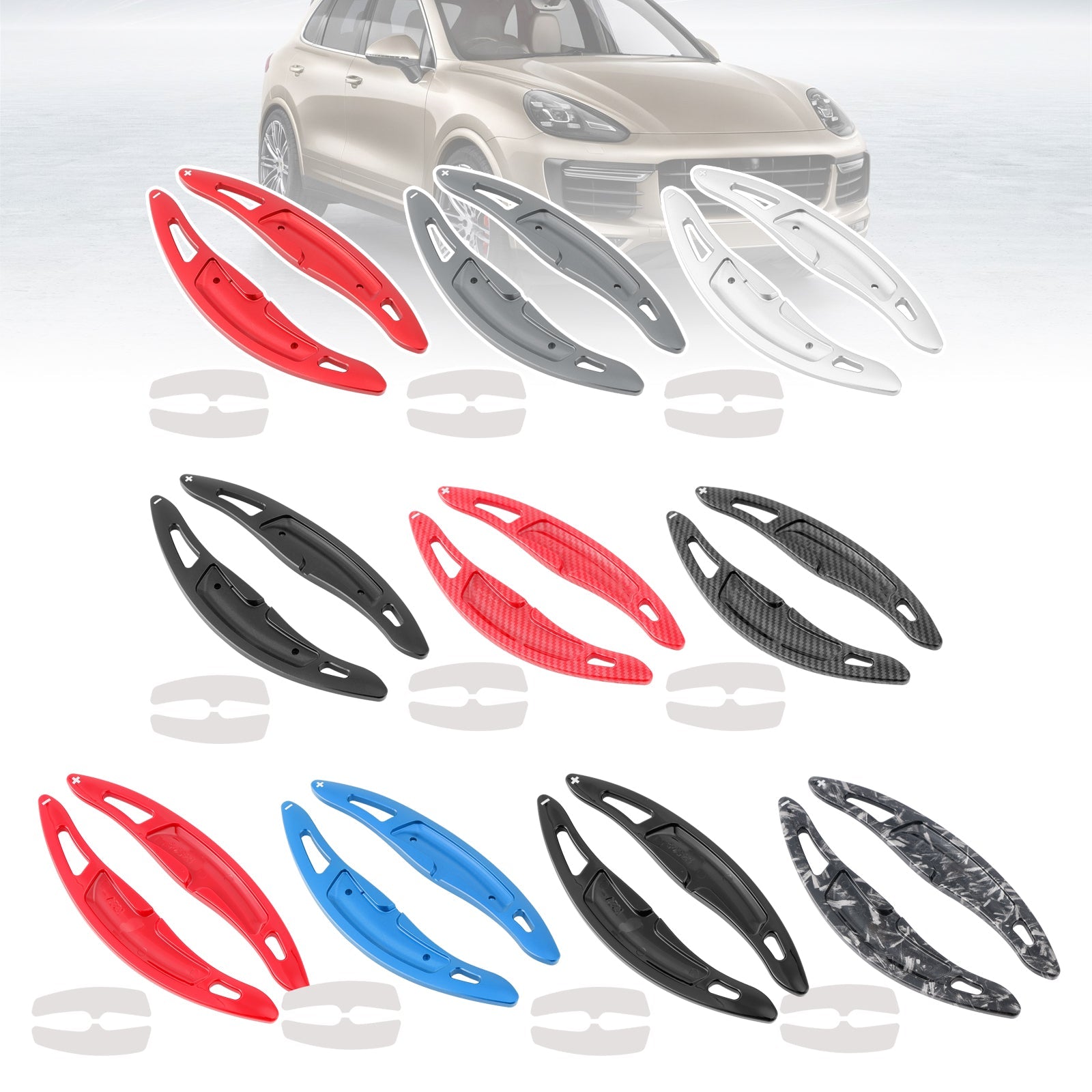 Palets de cambio de velocidad conduciendo para Porsche Cayenne Macan