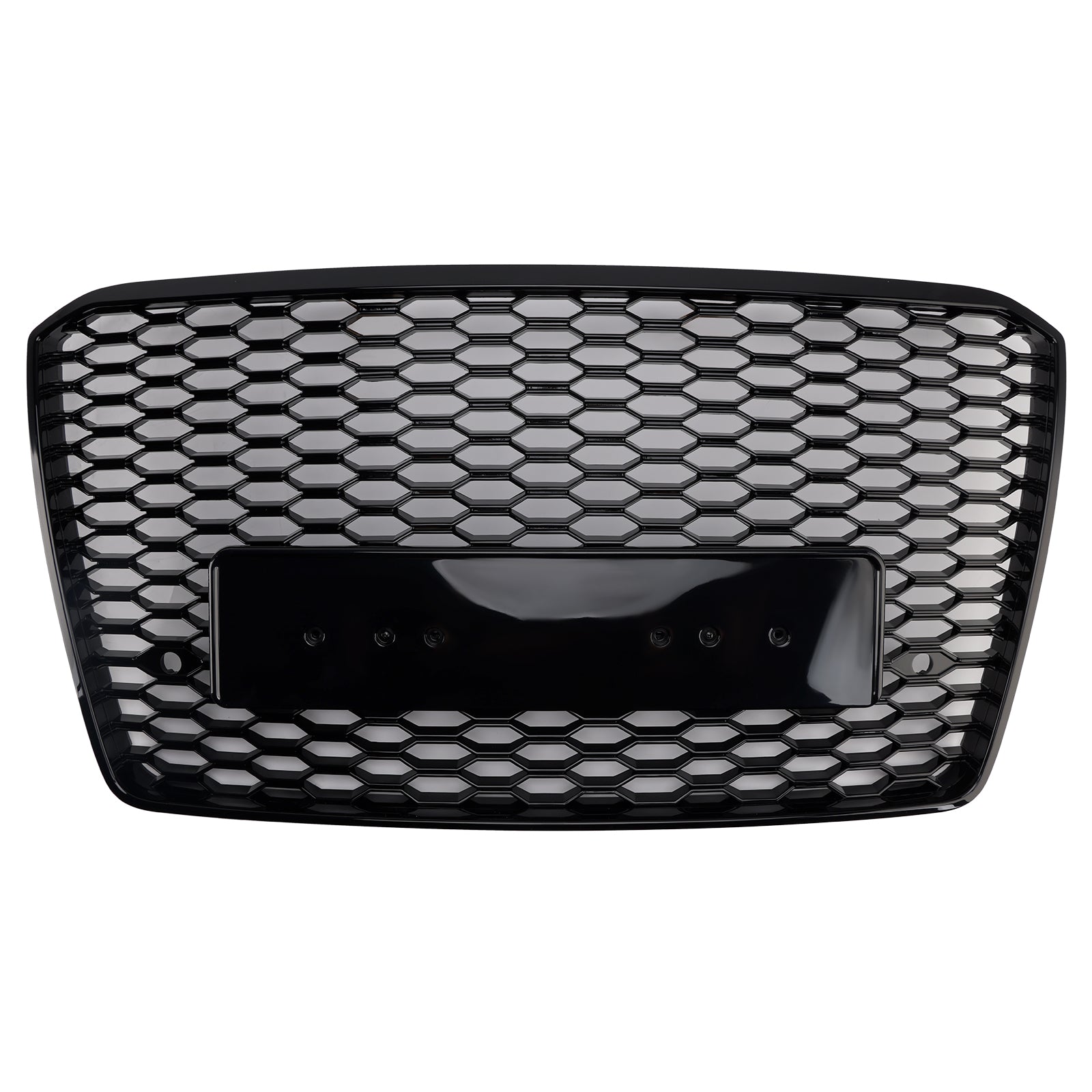 RS8 Style Front Bumper Grille Honeycomb Grill Pour Audi A8 S8 2015-2017 Black