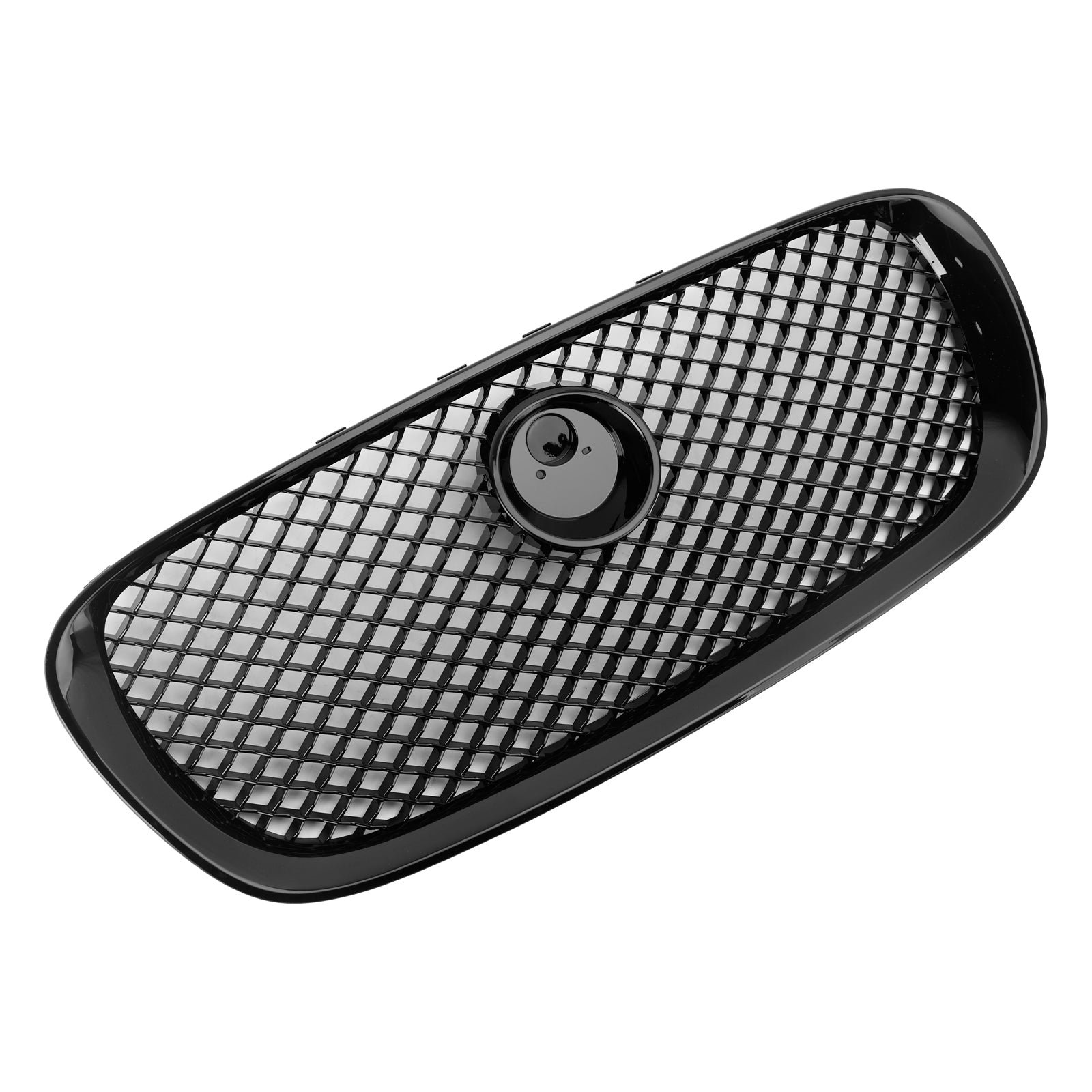 Grille de pare-chocs avant style Jaguar XF XF-R 2008-2011, noir brillant