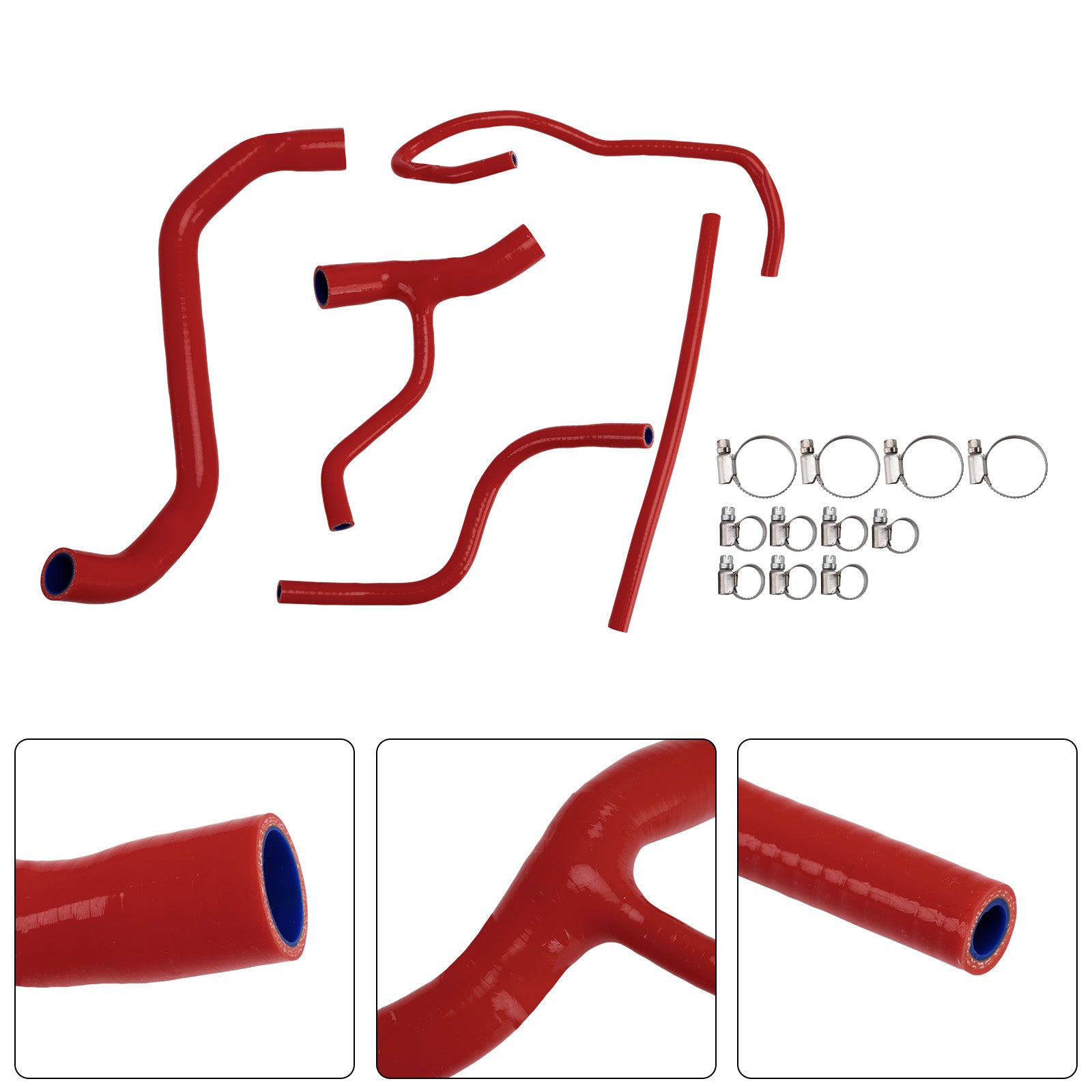 Durite de refroidissement en silicone pour radiateur Aprilia Tuareg 660 (2022-2025)