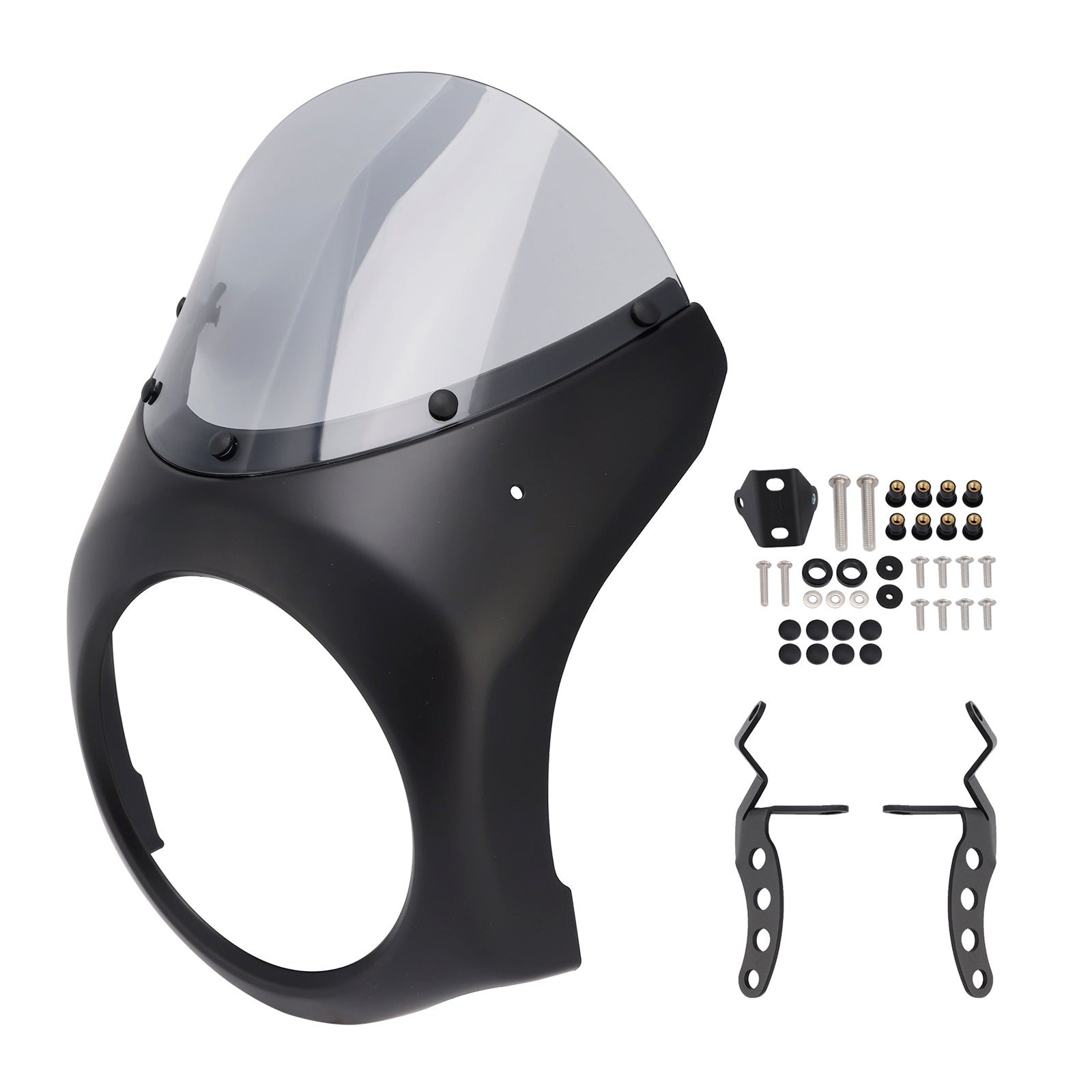 Fiera del parabrezza del faro per eliminatori Kawasaki 500 2024-2025