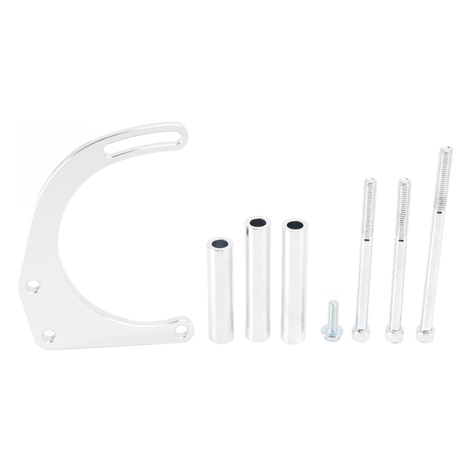 Kit de montaje de bomba de agua eléctrica ajustable para soporte alternador 551672E para Chevy