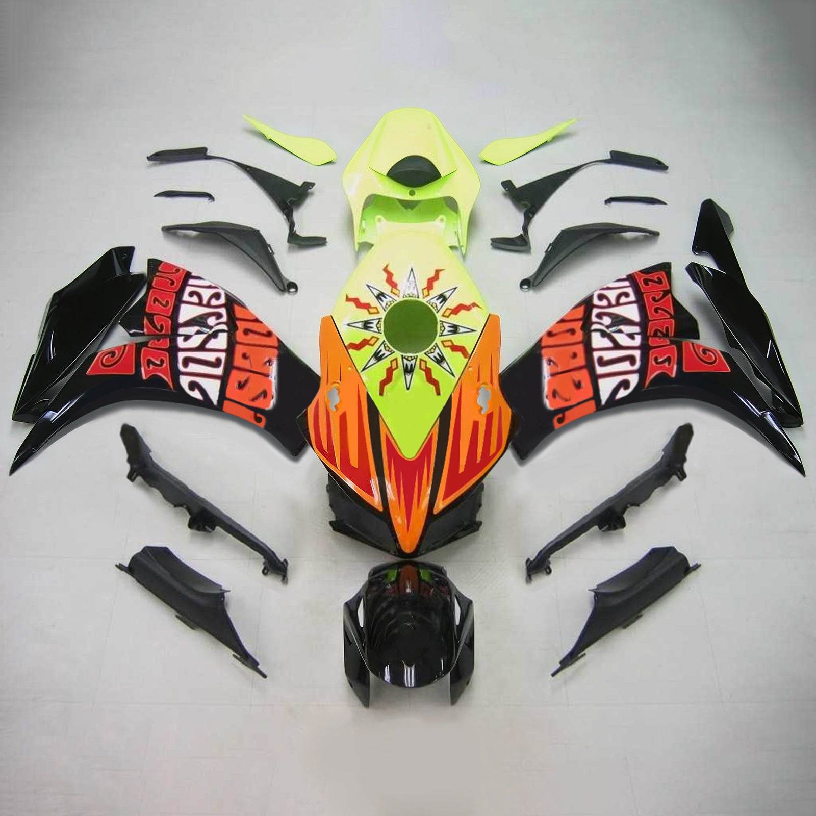 Kit de carénage par injection, carrosserie en plastique ABS pour Honda CBR1000RR 2012-2016