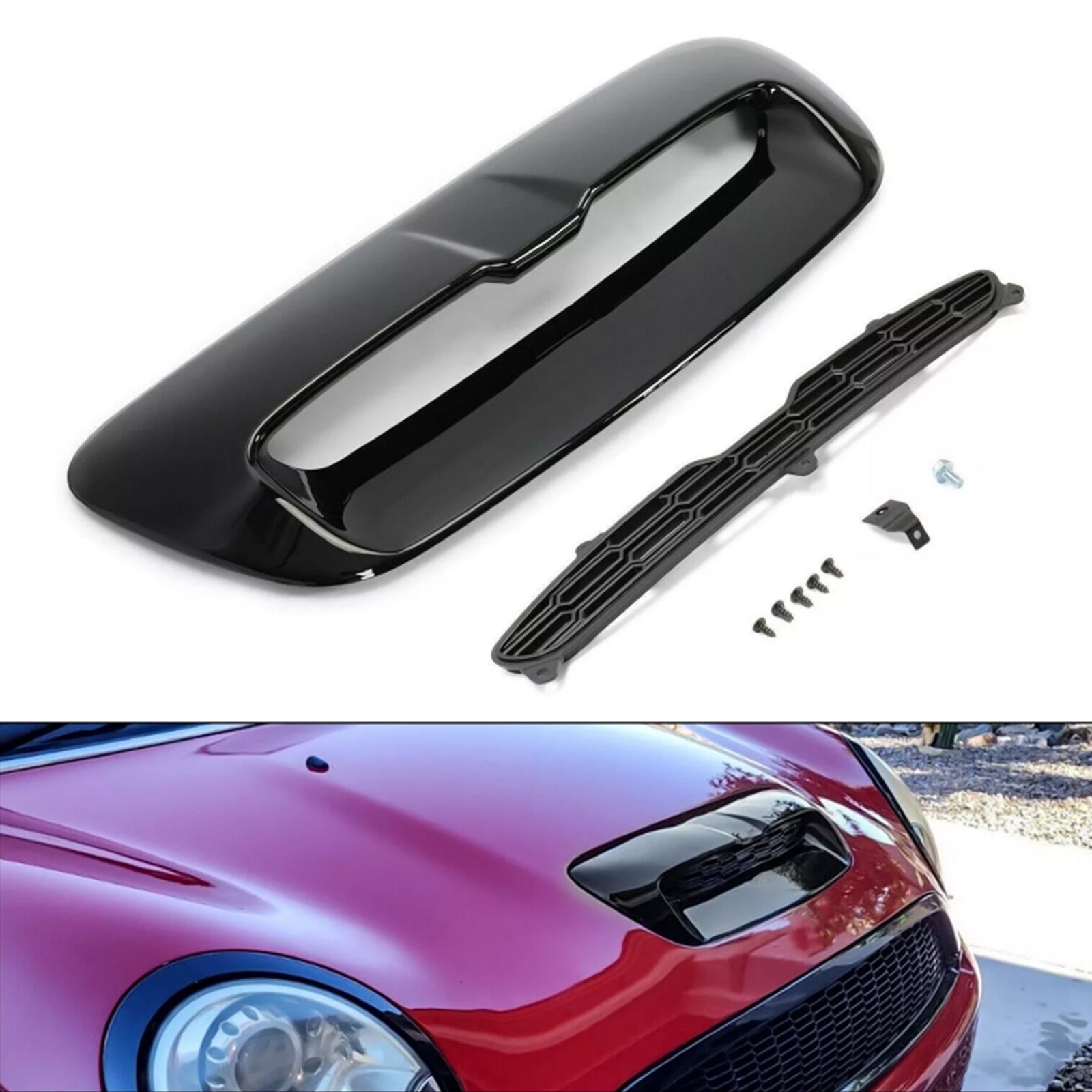 2008-2014 Mini Cooper S/JCW Clubman (R55) konepellin tuuletusaukko 51132756095