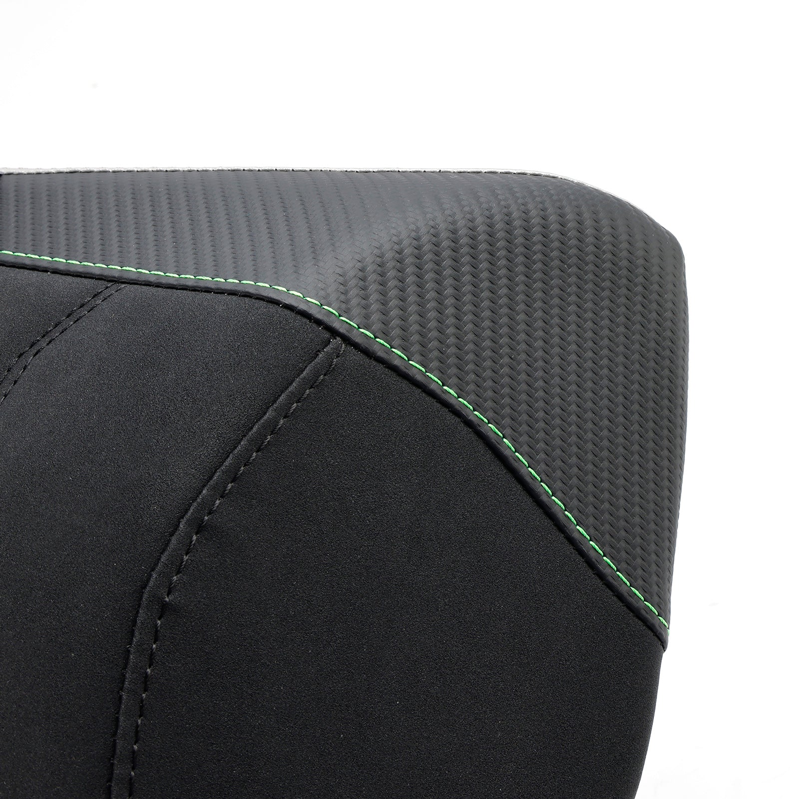 Coussin de siège passager arrière plat vert pour Kawasaki Ninja 1000SX 2022-2023