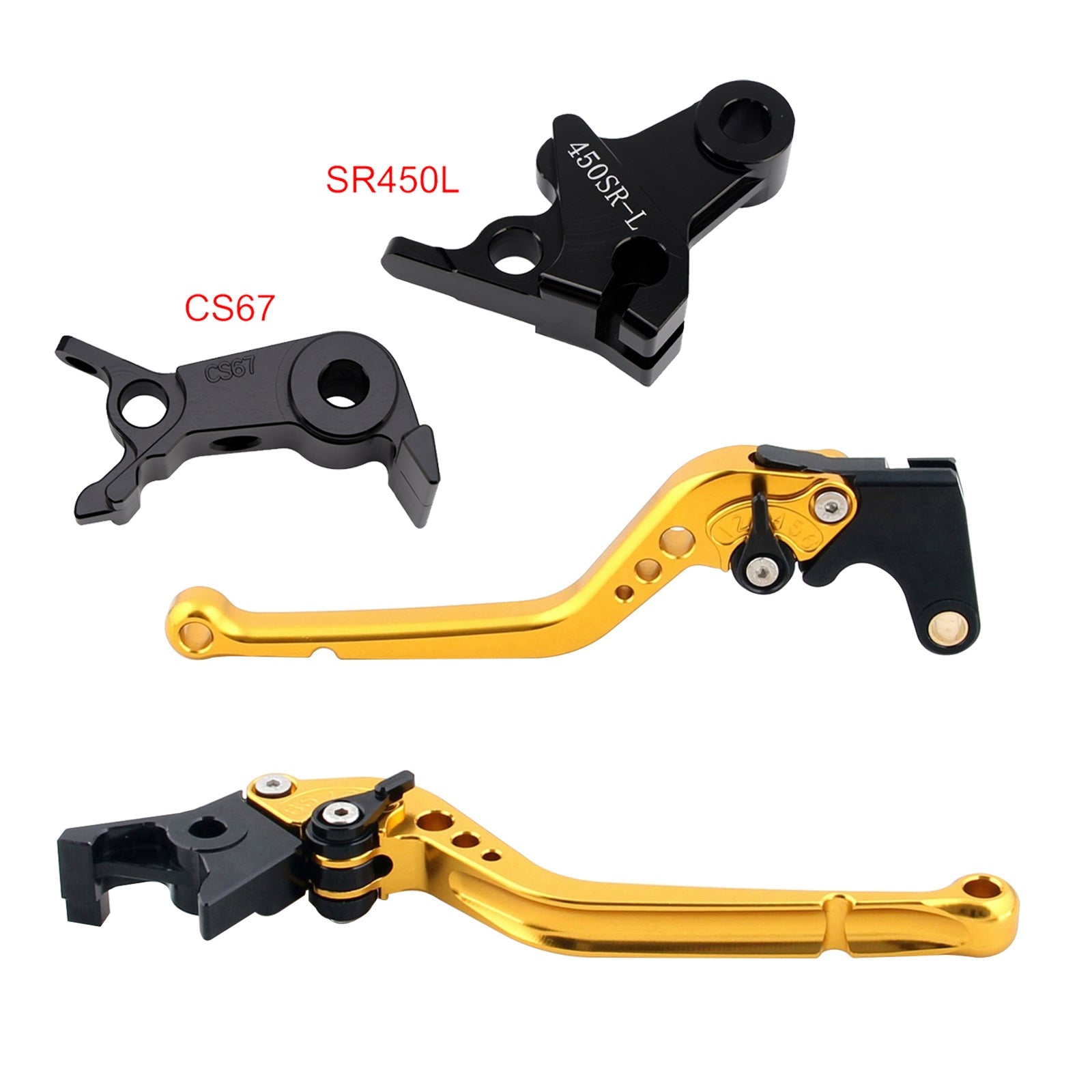 Levier de frein et d'embrayage long compatible avec VOGE DS900X 900DSX 2024-2026