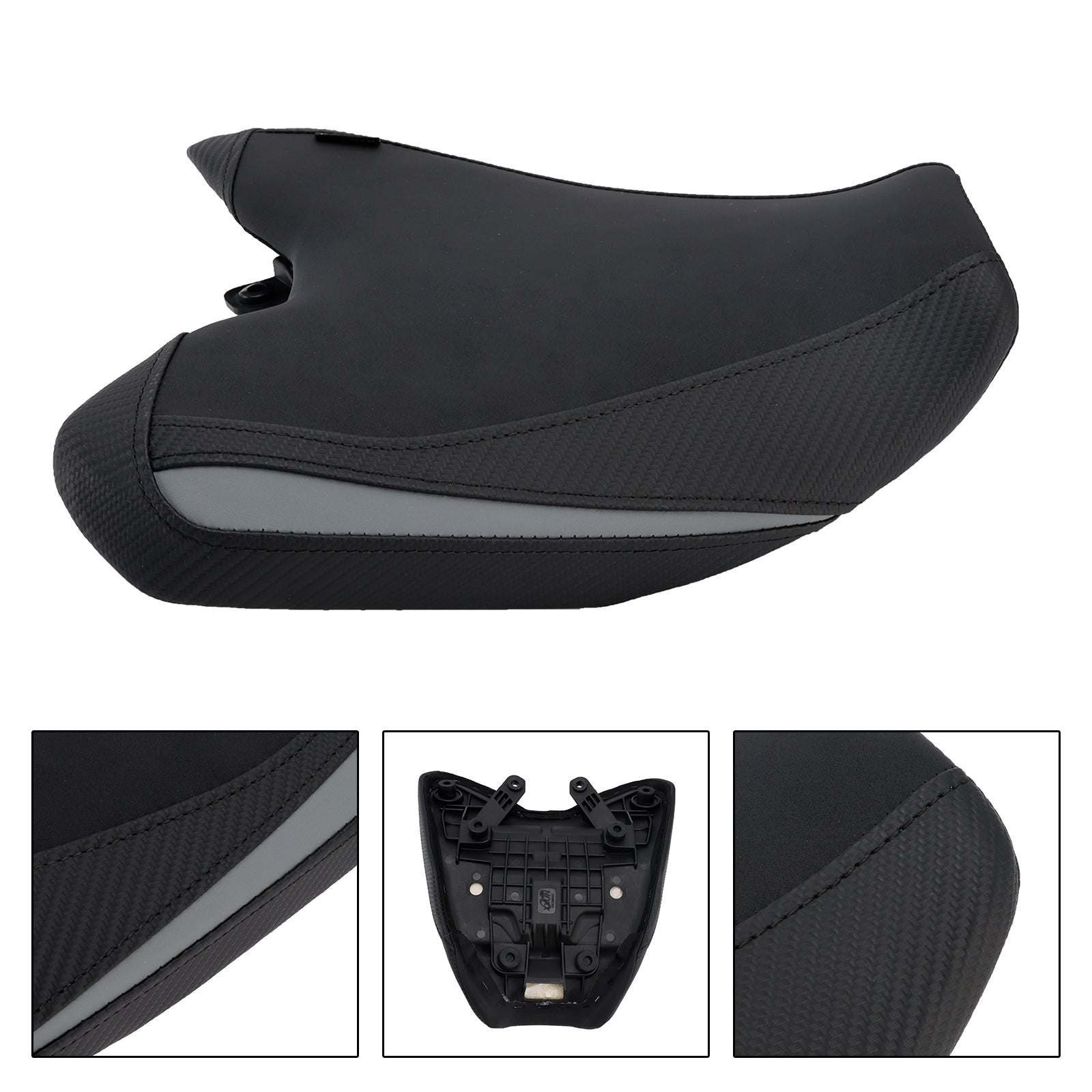 Cuscino per sella anteriore lato guidatore Raider Yamaha MT-07/FZ-07 (2025+) in PU nero