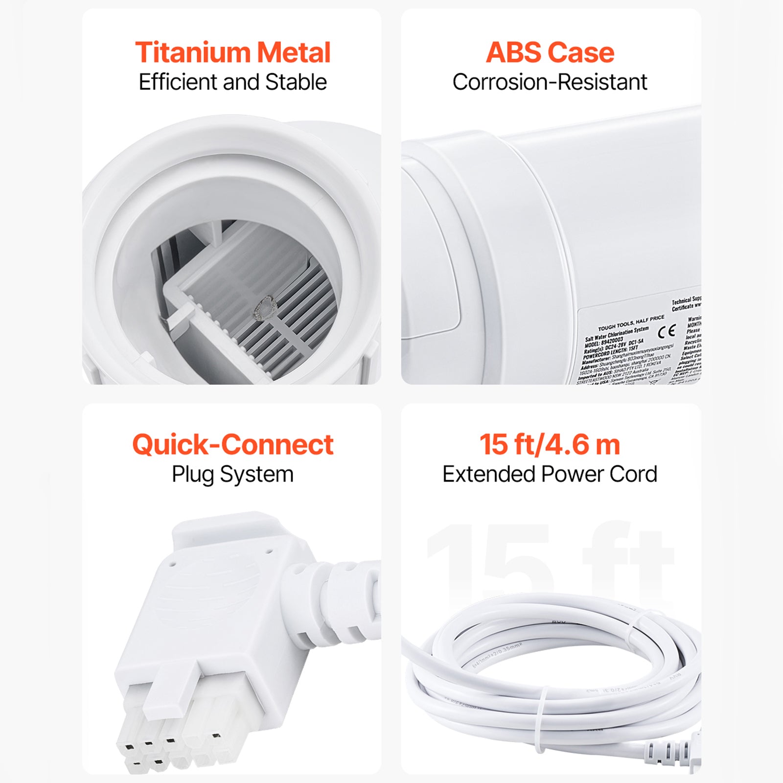 20CELL-15/89420001 40 000 galon generator soli klora za bazen