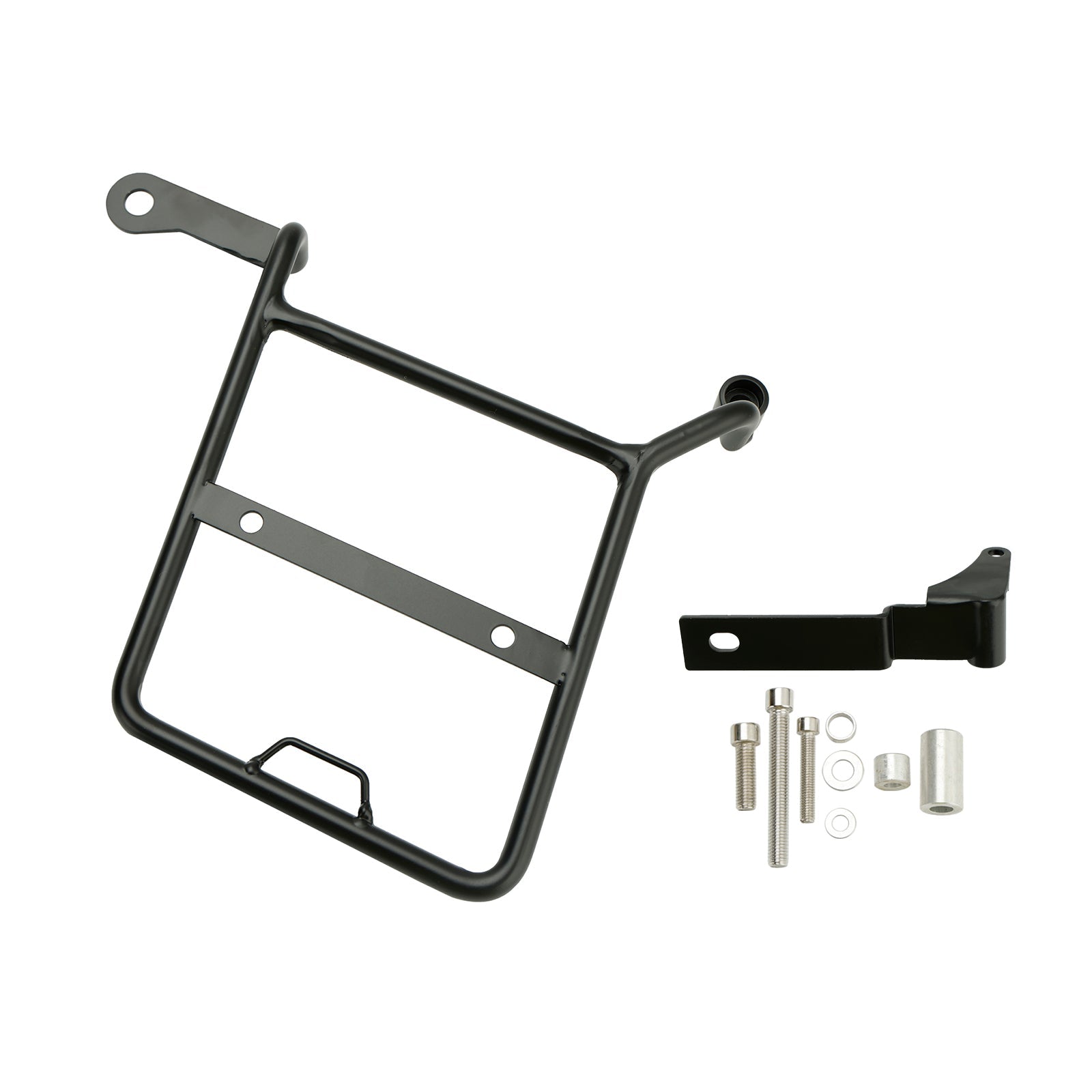 Support de montage de sacoche latérale Honda CROSS CUB SUPER CUB noir