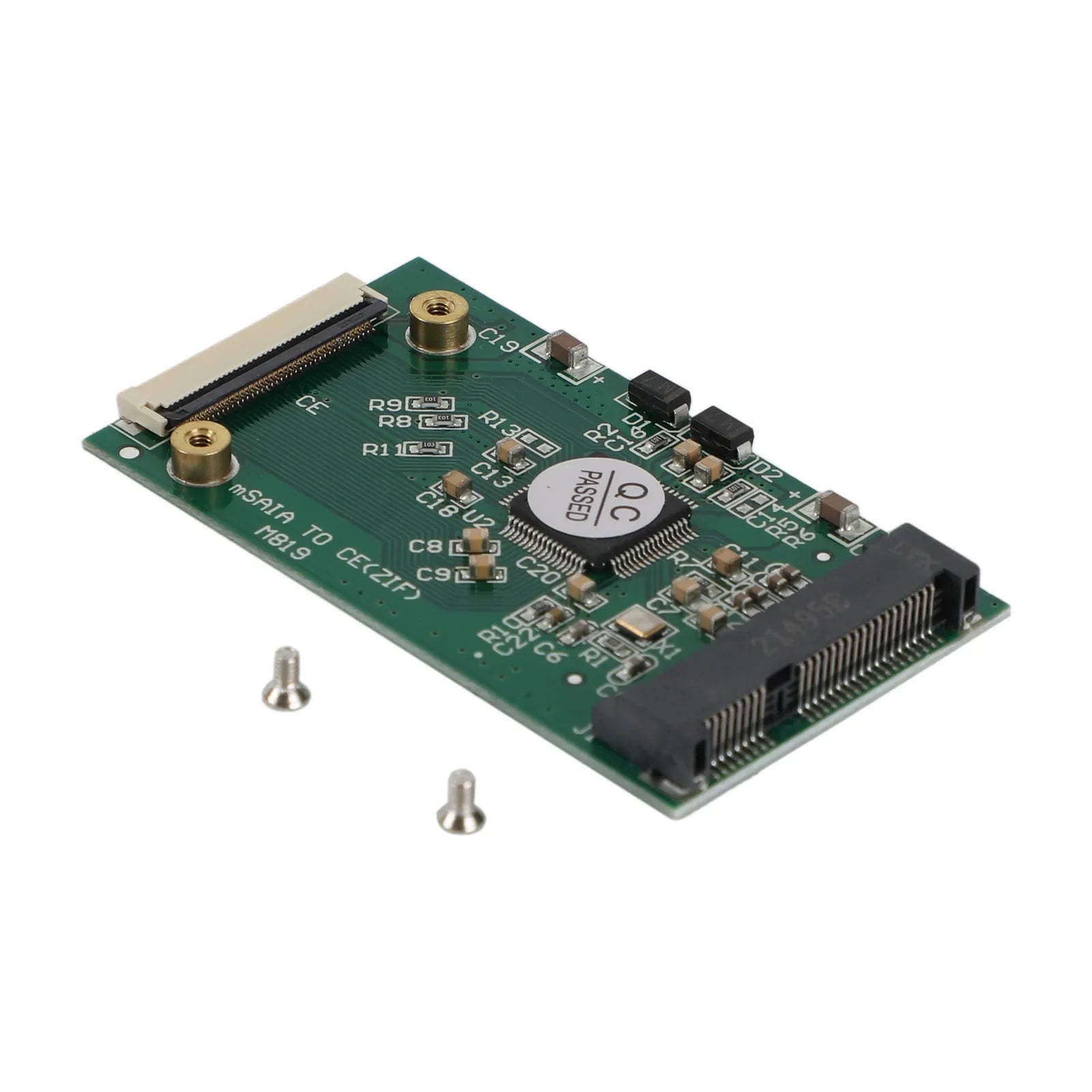 1.8 pouces Mini mSATA PCI-E SSD HDD vers 40pin ZIF CE Câble Adaptateur Carte