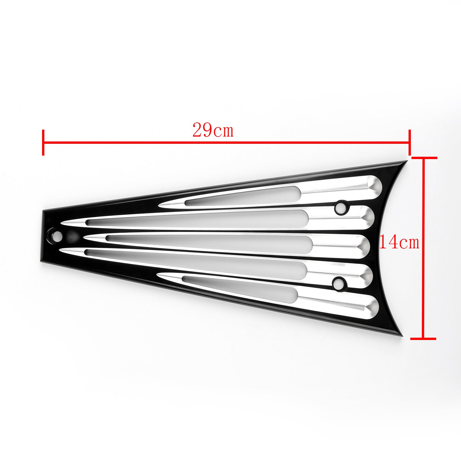 Cubierta de radiador de parrilla de marco de palanquilla CNC para Harley Touring Road King Street Glide genérico