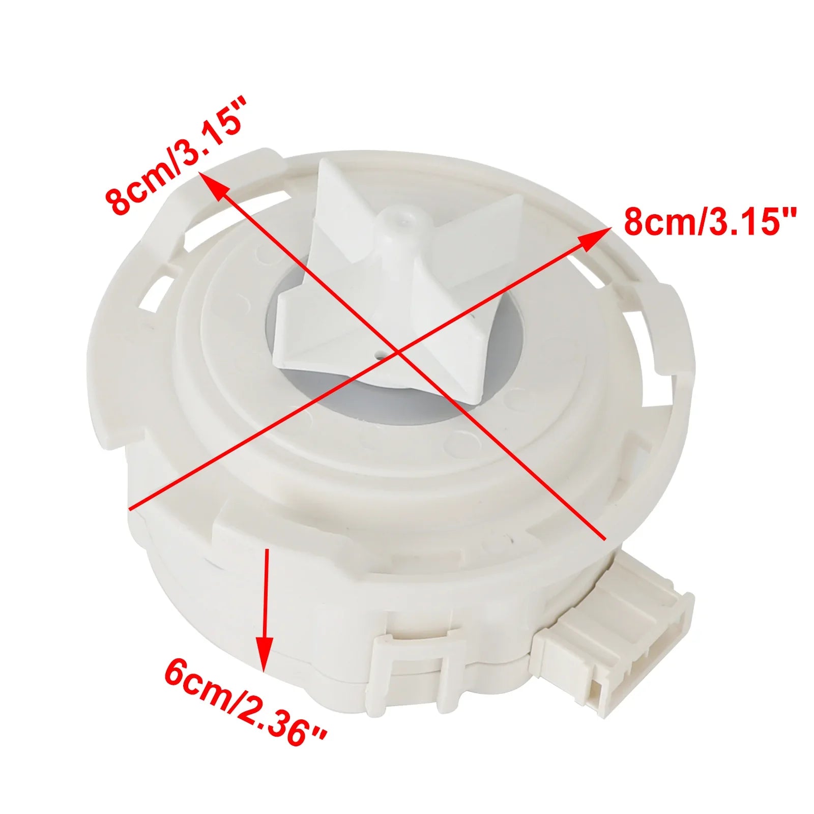 DC22V Rondelle Pompe de vidange Machine à laver Assessories Pièce de rechange EAU62043403