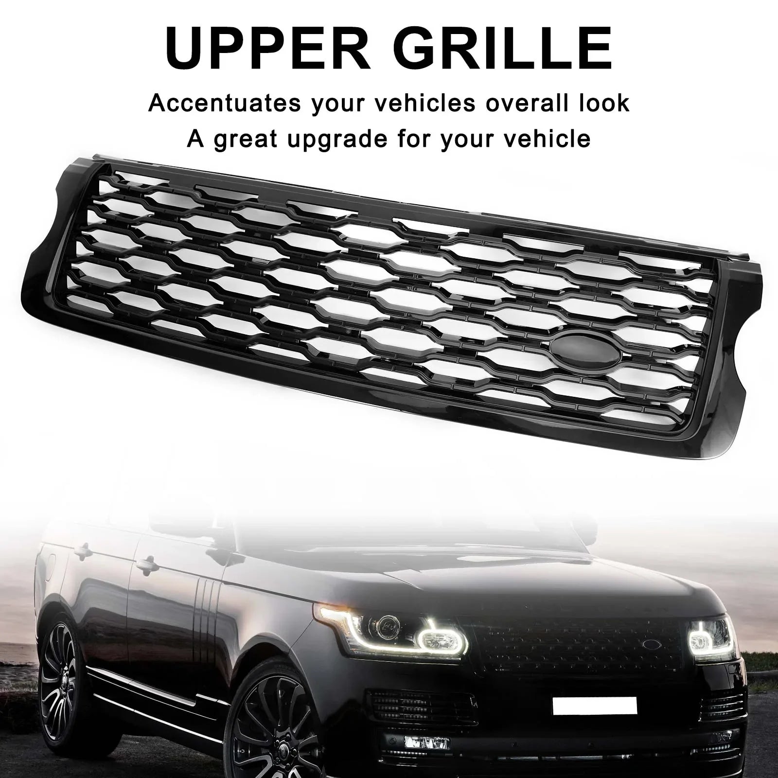 Grille de calandre supérieure pour pare-chocs avant Land Rover Range Rover Vogue L405 2013-2017