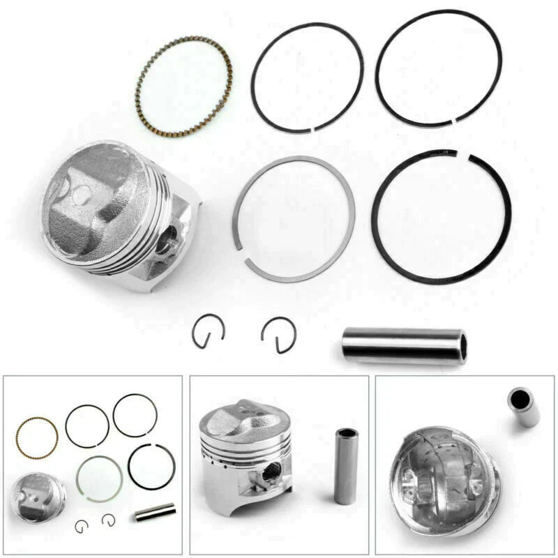 Kit de piston – Taille d'alésage standard ? 57,00 mm pour Suzuki GS125 DF125 DR125 GN125 générique