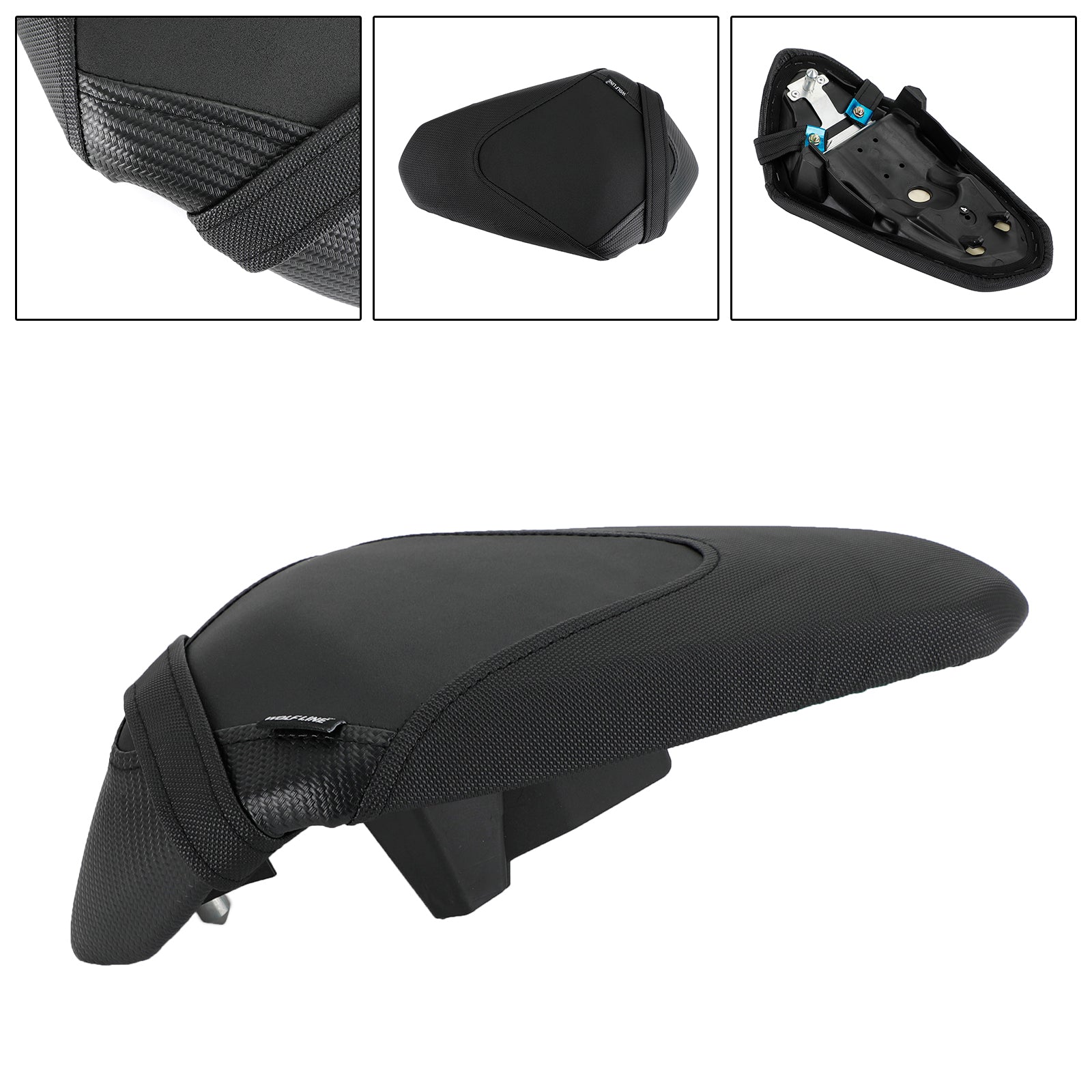 2018-2022 Kawasaki ninja 400 z400 cuscino del passeggero posteriore addensato PU piatto