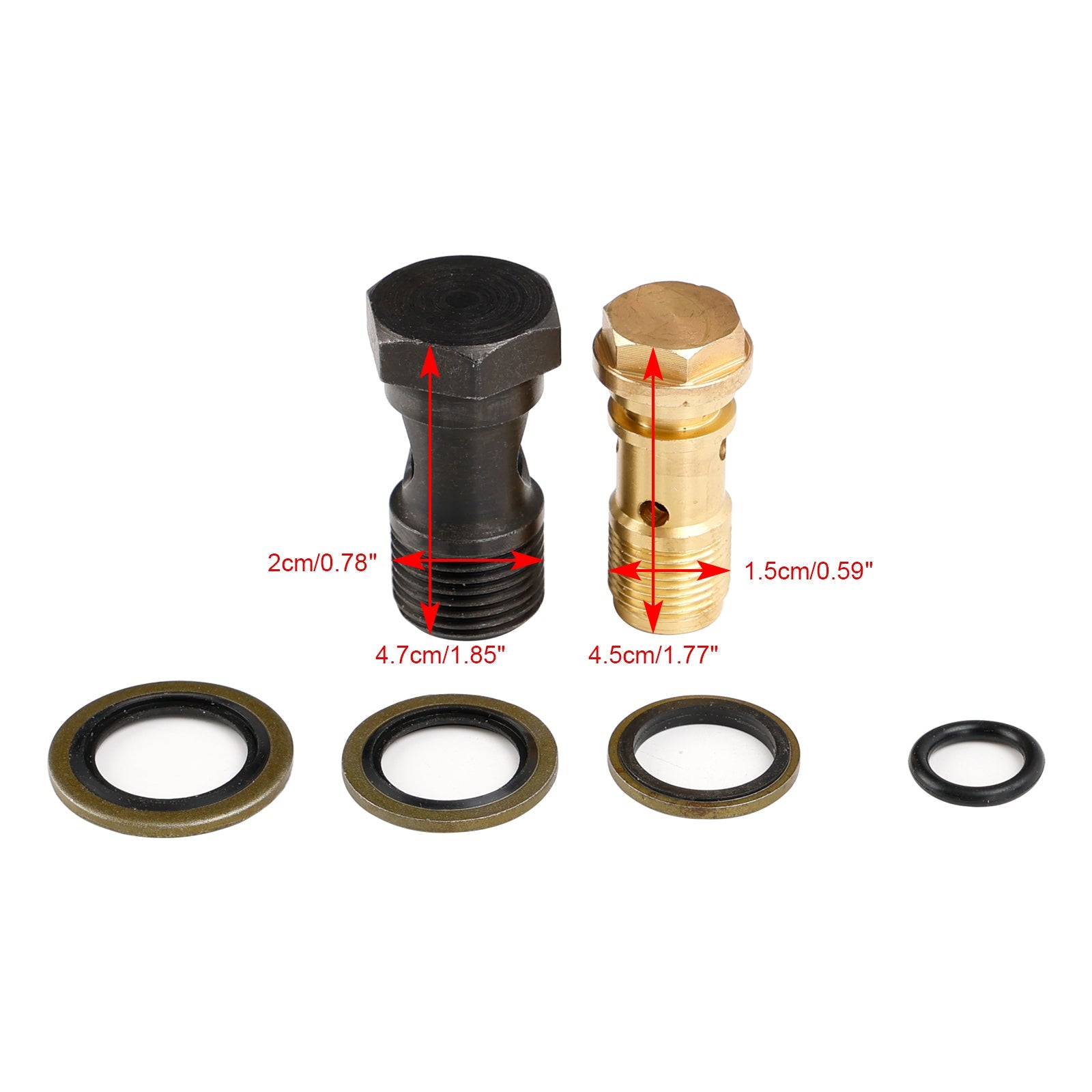 3/B AR2119 Kit de pernos de montaje del descargador para las series Annovi Reverberi XM y RK