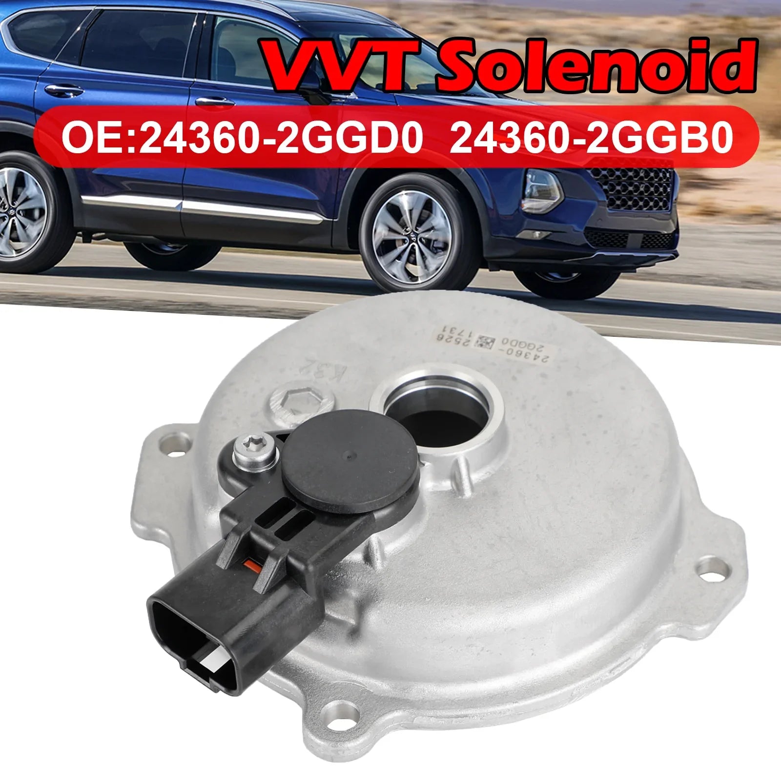 Kia 2.0L 2.4L 2015-2021 24360-2GGD0 Solénoïde de calage variable des soupapes du moteur VVT