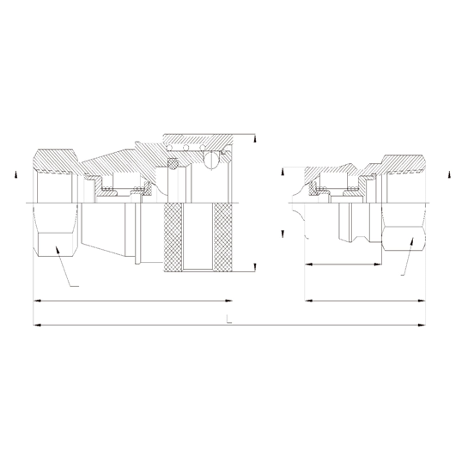 1 ensembles 1/4 "NPT ISO 7241-B raccords/coupleurs hydrauliques à déconnexion rapide en laiton