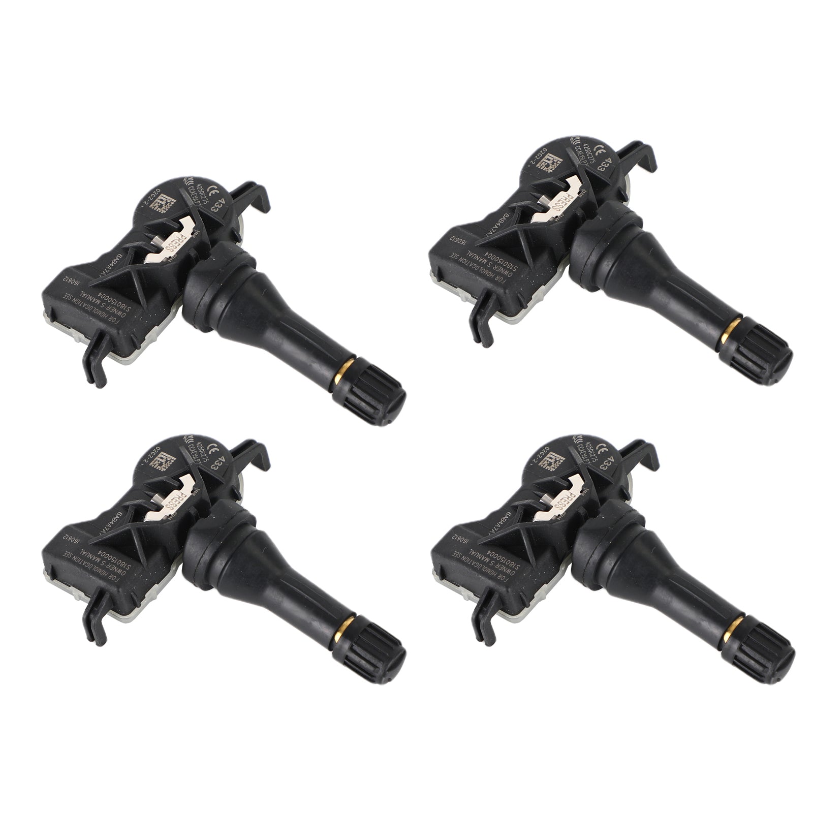 4x Sensor de presión de neumáticos TPMS 4250C275 para Mitsubishi Attrage Mirage Pajero genérico