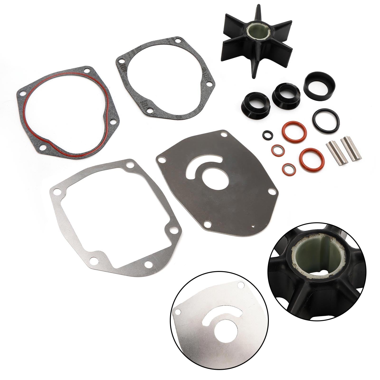 Kit girante pompa acqua per Mercury Mercruiser Alpha One Gen 2 47-43026Q06