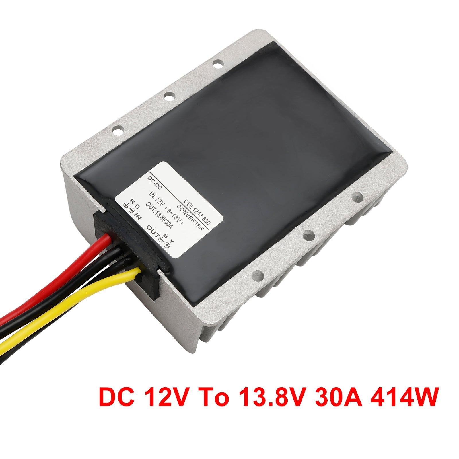 DC-DC 12V-13.8V 30A 414W régulateur de convertisseur d&#39;alimentation élévateur étanche