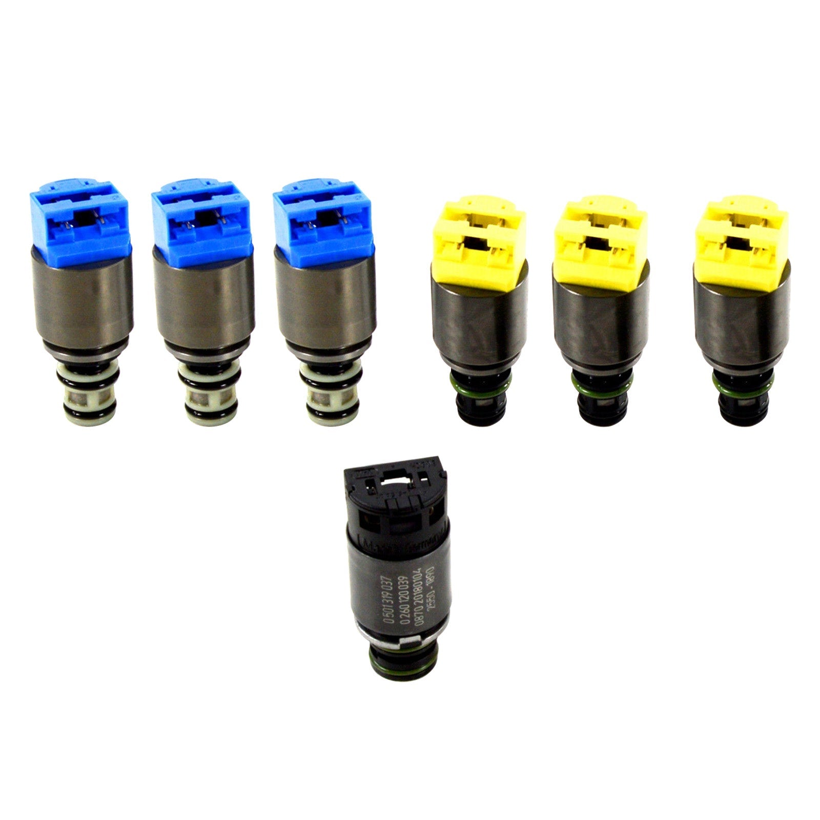 7pcs trasmissione automatica solenoide kit 1068298044 per BMW X5 E36 325i 530i E46