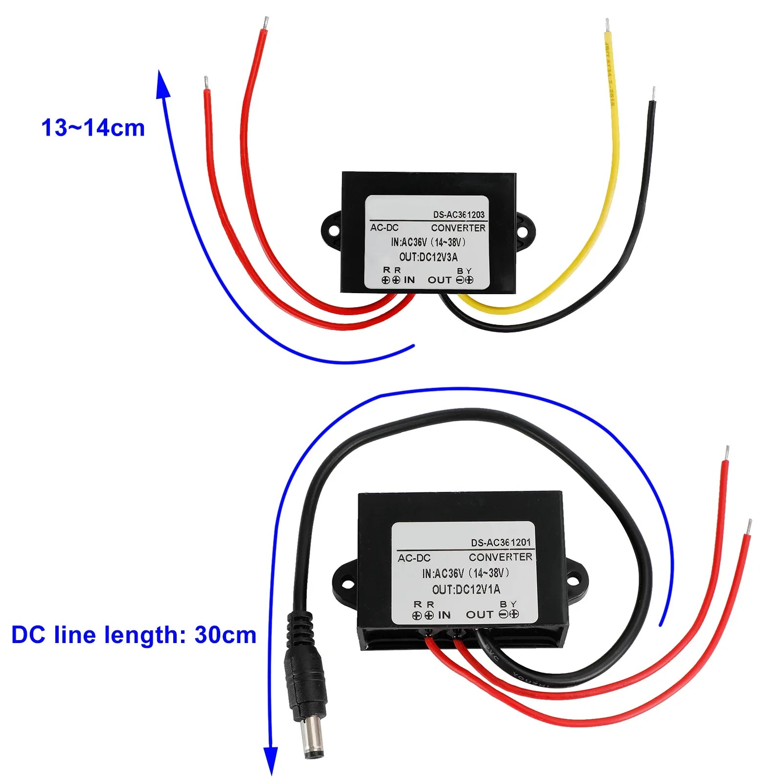 Convertisseur AC-DC étanche AC 36V Abaisseur au module d'alimentation DC12V