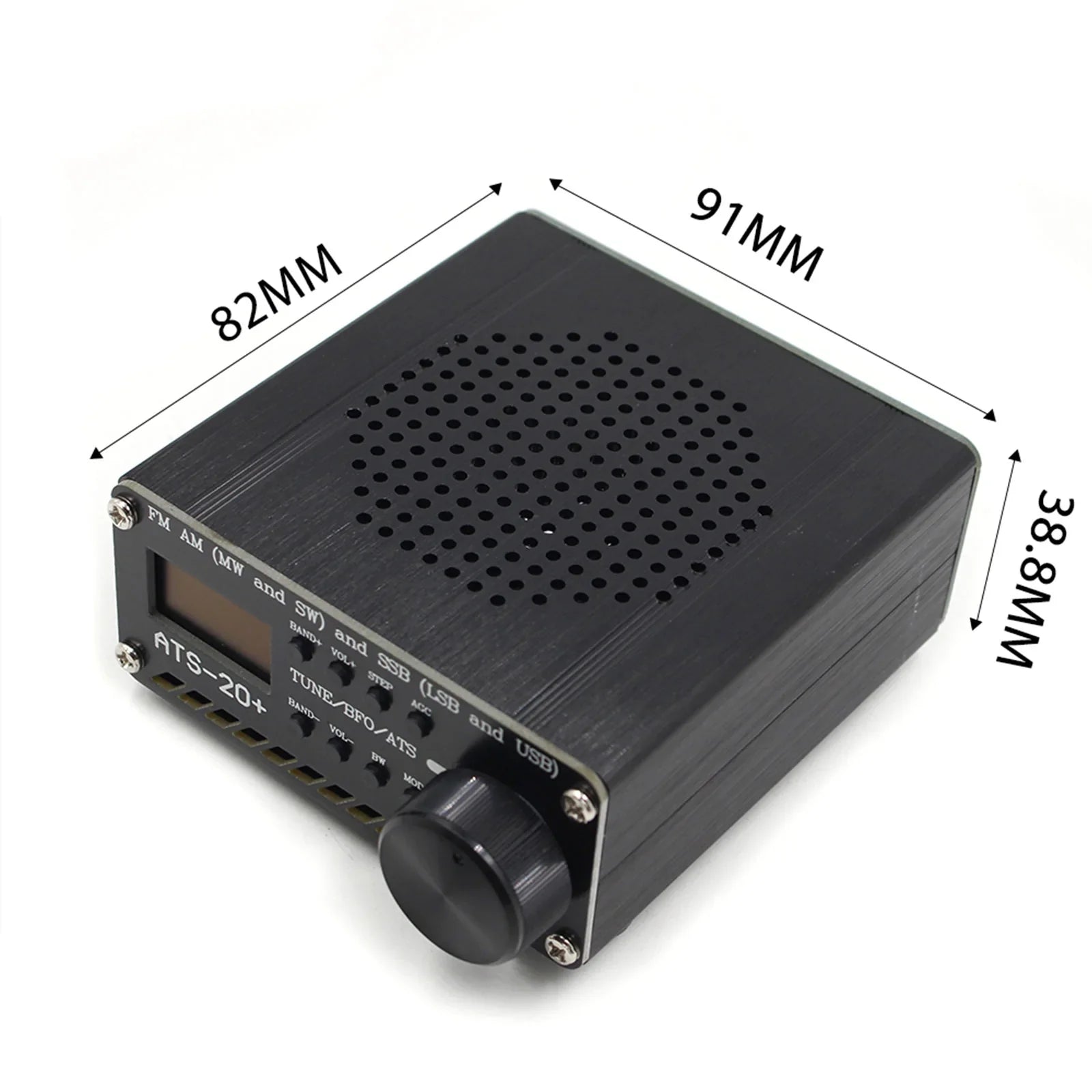 Uusi ATS-25+Si4732 FM LW MW SW All Band DSP radiovastaanotin 2,4" kosketusnäytöllä