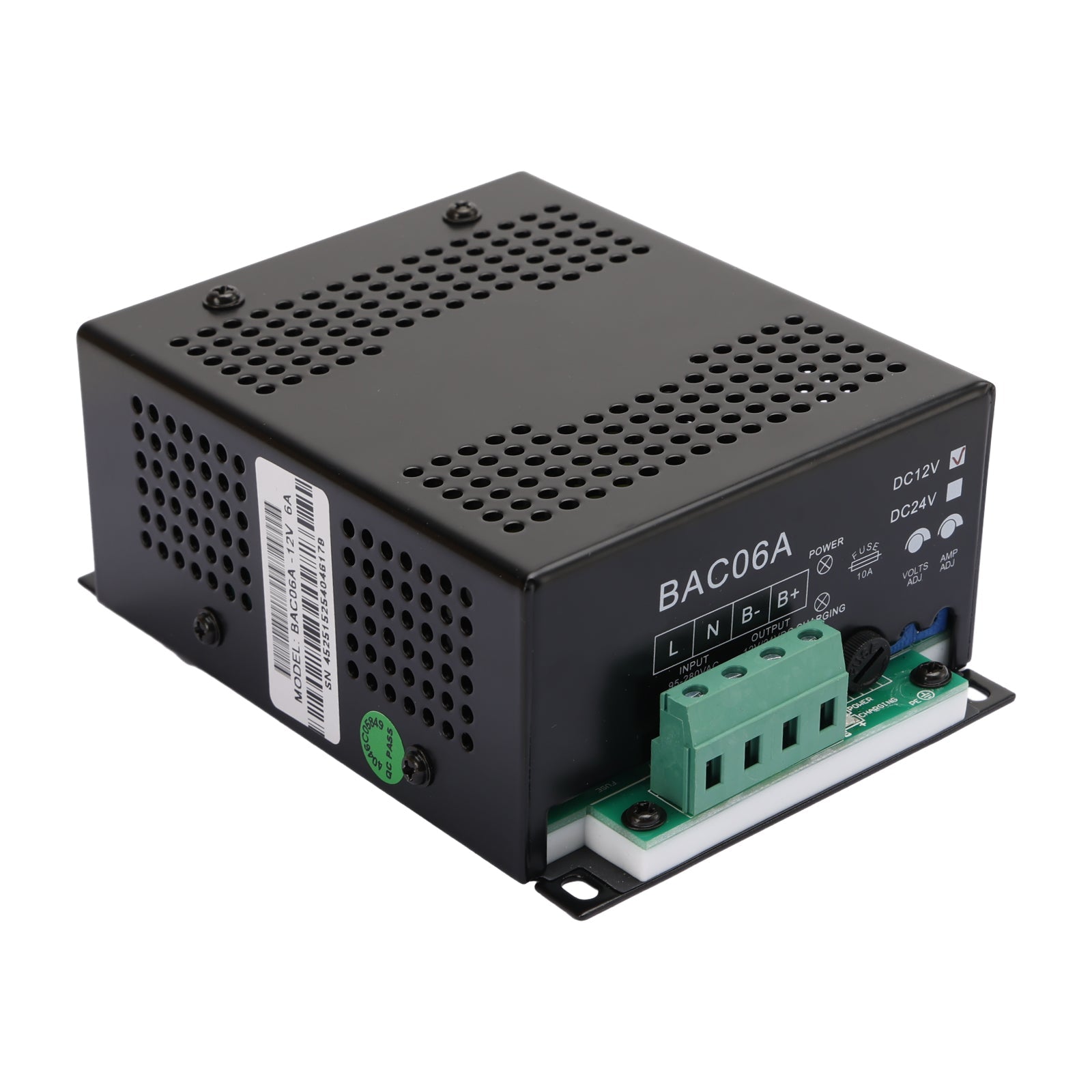 BAC06A Cargador de batería de 12 V Controlador de BAC06A-12V para generador Smartgen