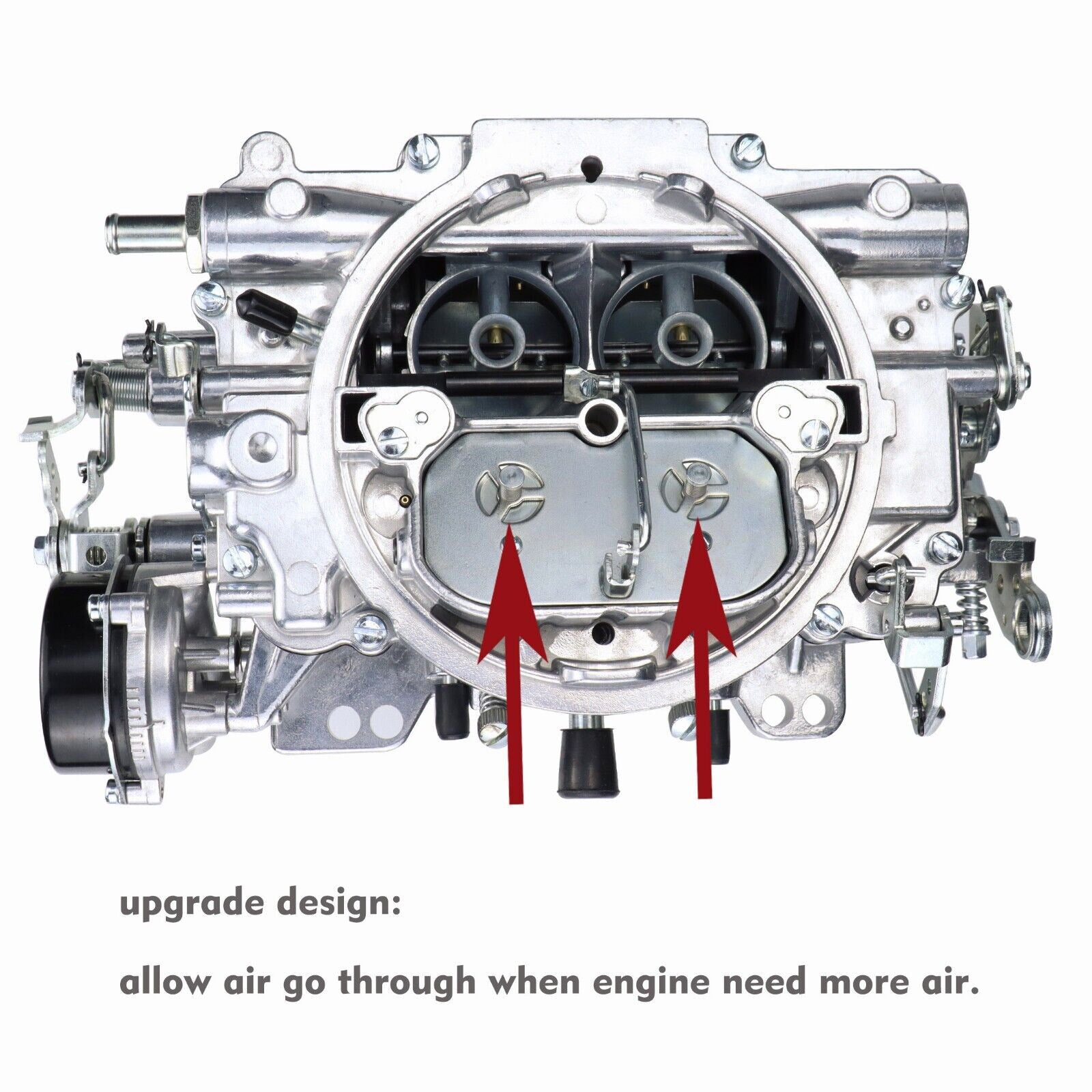 Nuevo carburador 1406 para Edelbrock Performer 600 CFM 4 BBL Choke eléctrico Edelbrock 1406 CBRT-1406