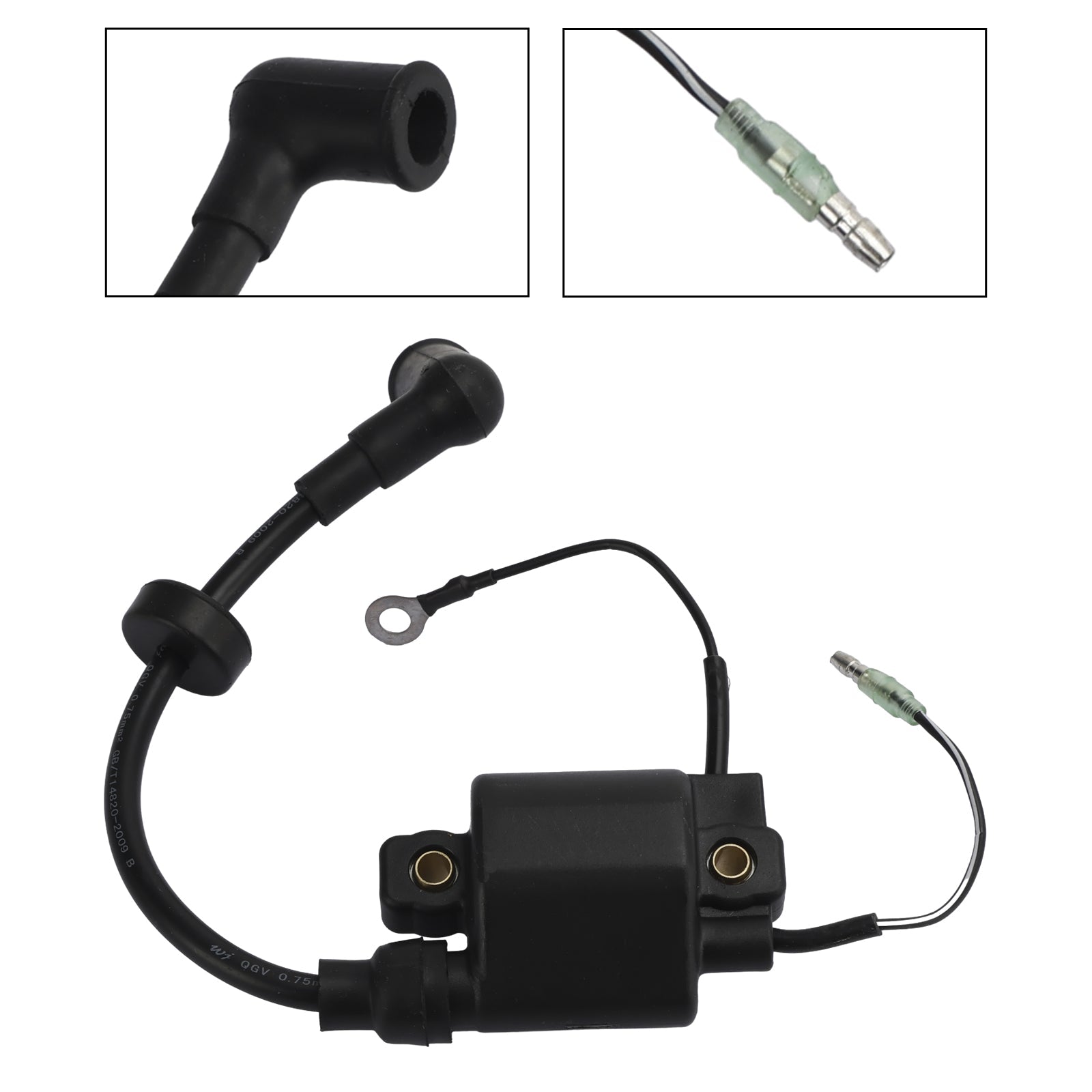 Bobine d'allumage adaptée pour Yamaha 50HP K50 60HP P60 60F E60H 70HP 70B 6H3-85570-10