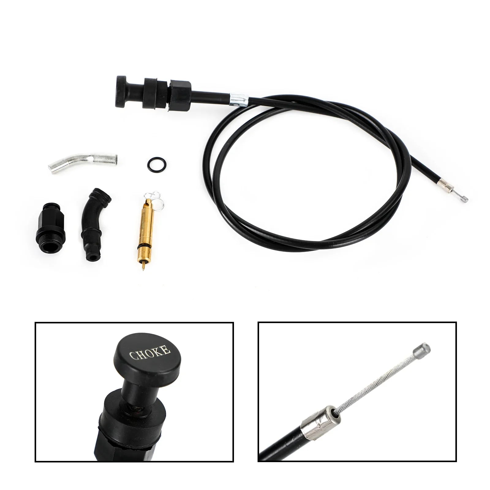 Kit de pistón de Cable de estrangulador de carburador para Honda Rancher TRX350 FM TM TE 00-06 genérico