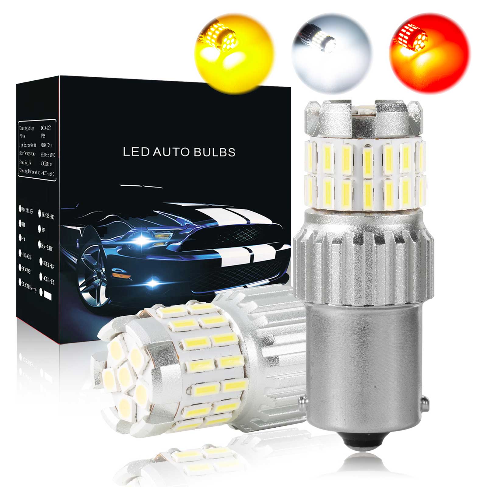 2x 1200LM Canbus LED Ampoule LED Feux Diurnes Lampe Blanc Générique